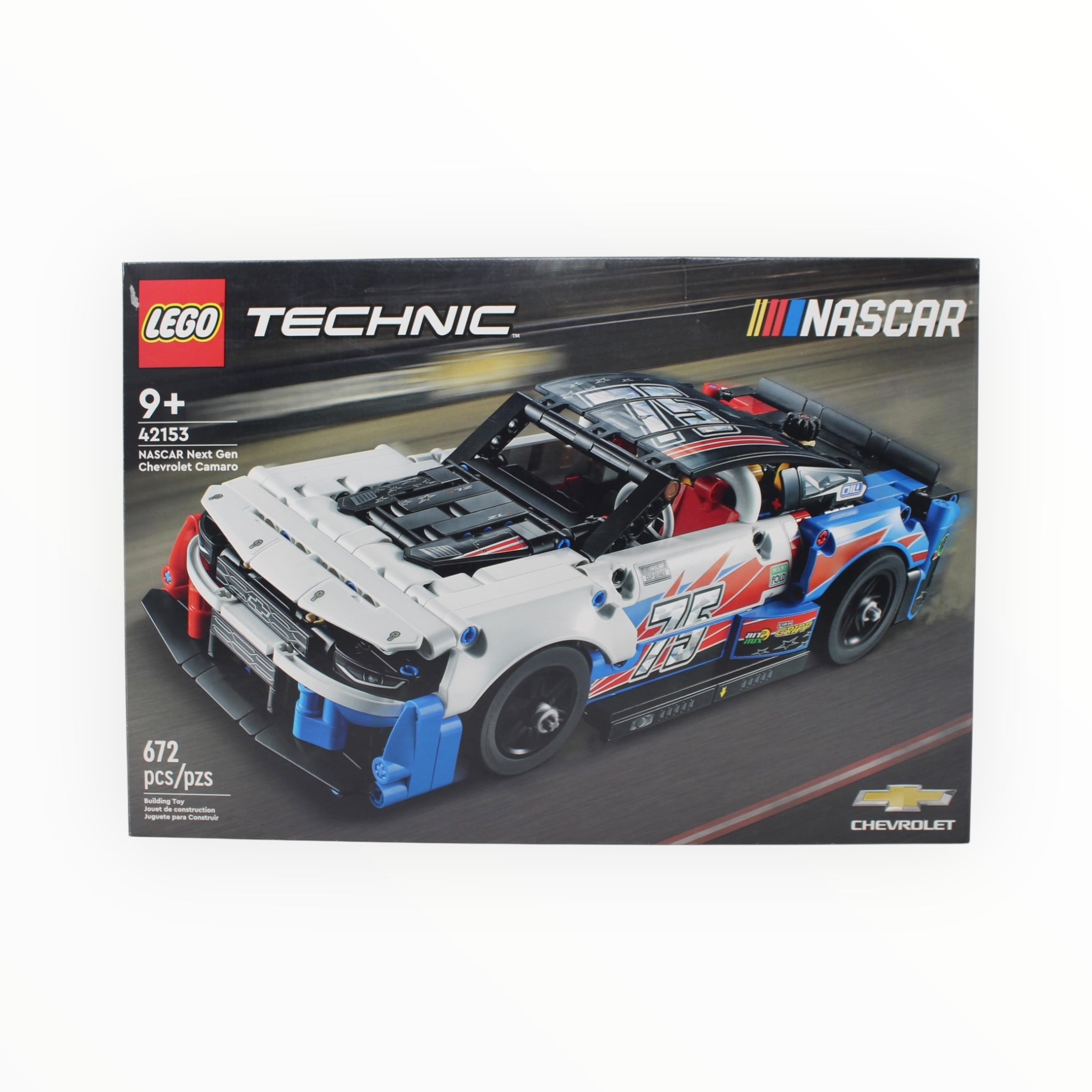Certified Used Set 42153 Technic NASCAR Next Gen Chevrolet Camaro