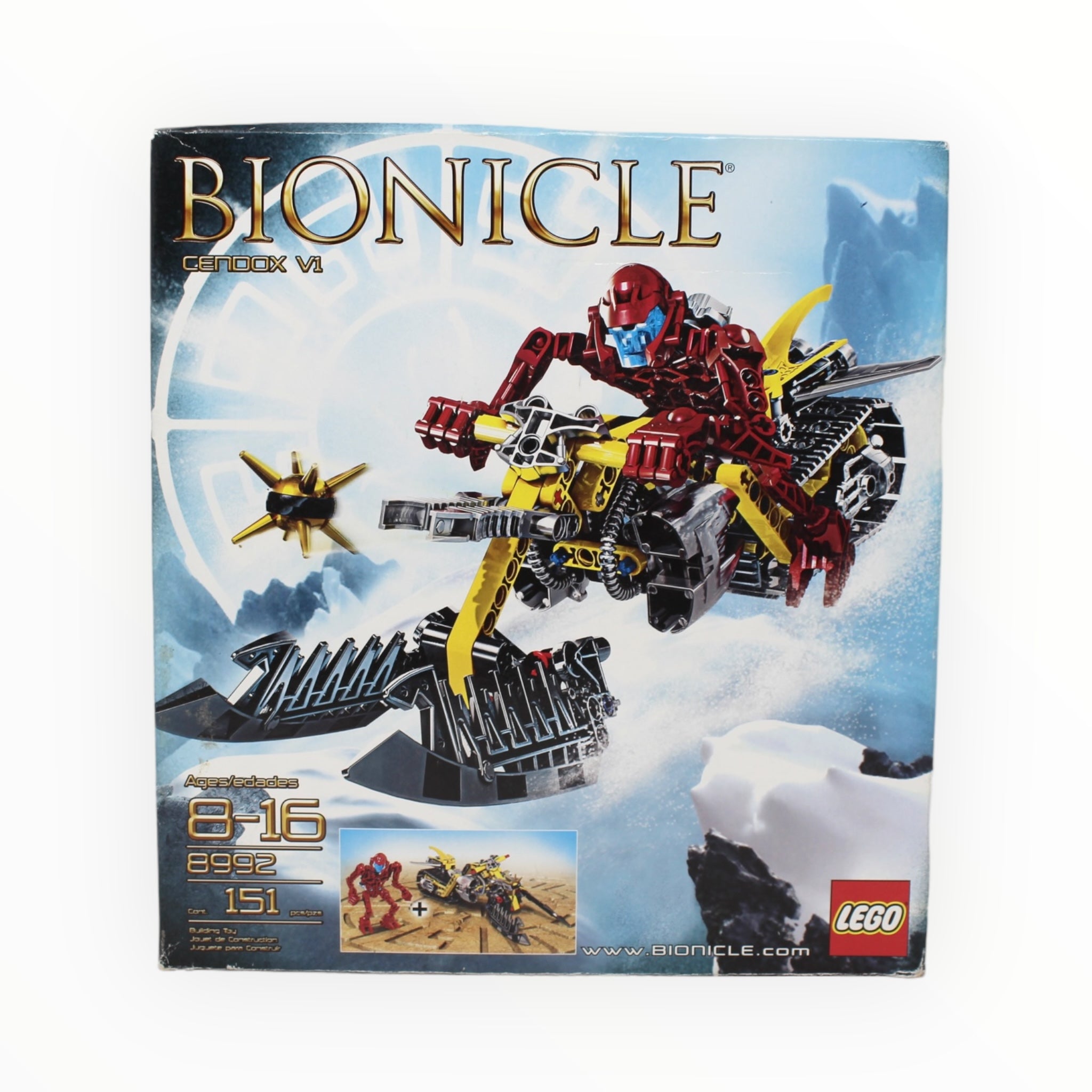 Certified Used Set 8992 Bionicle Cendox V1
