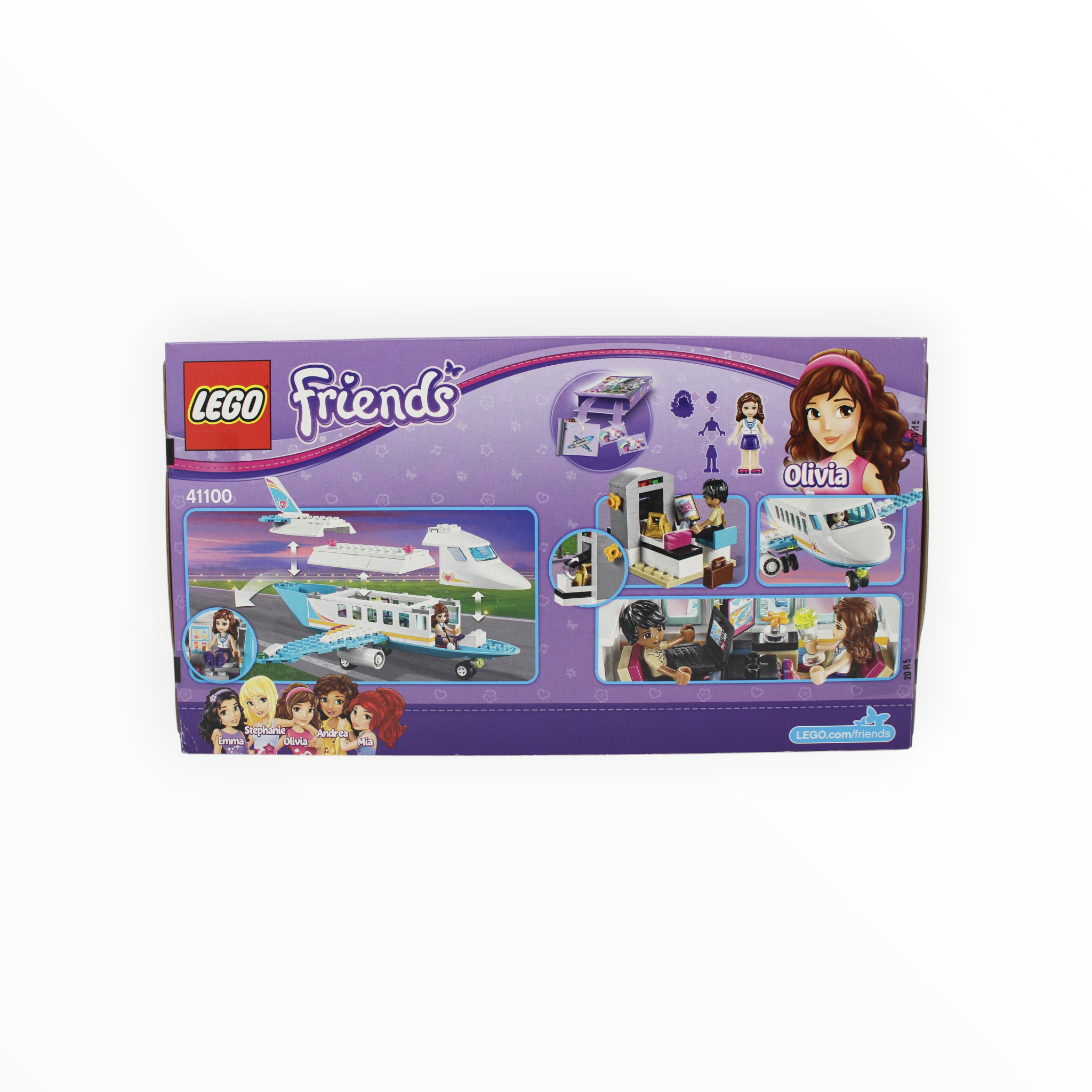 Retired Set 41100 Friends Heartlake Private Jet (slight box damage)
