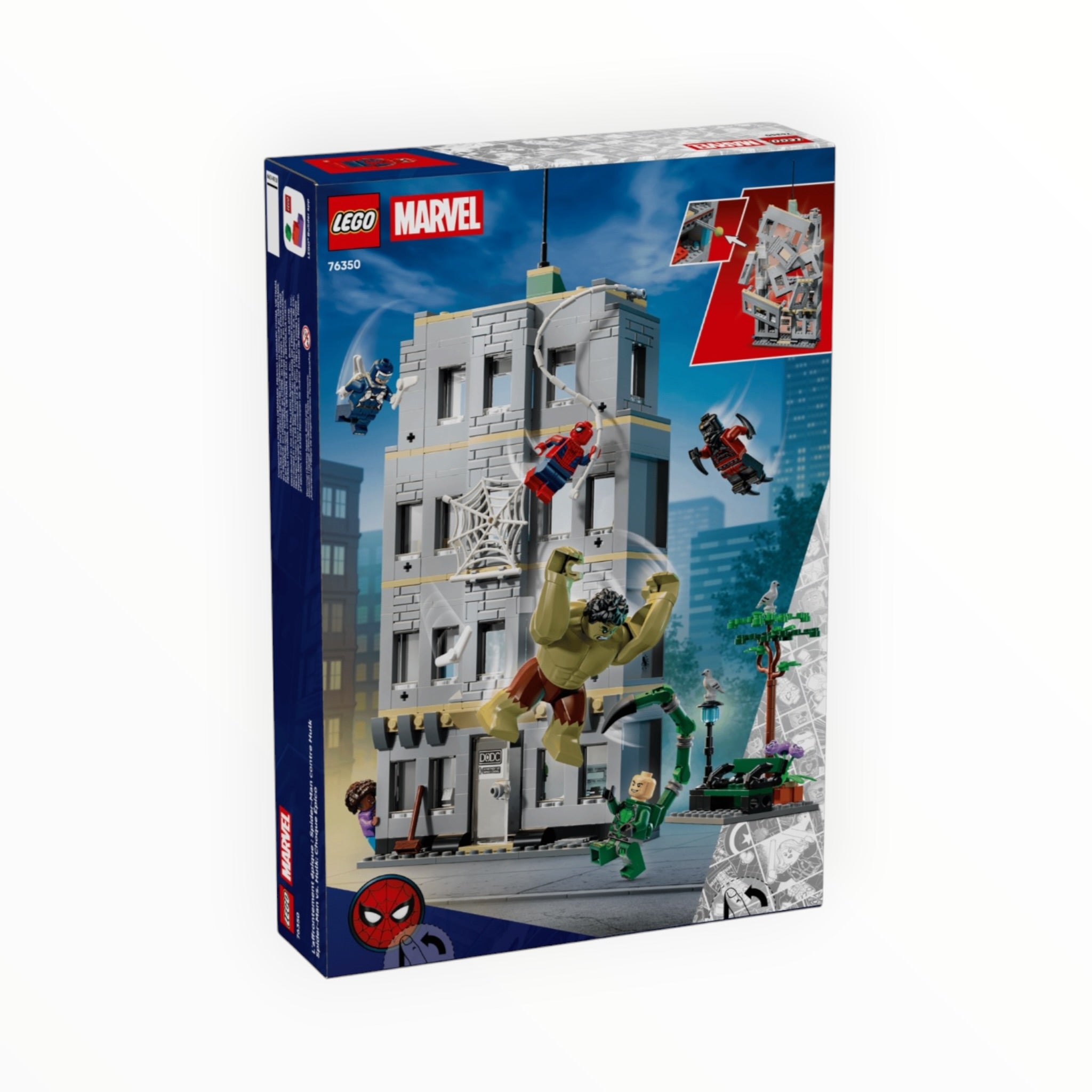 76350 Marvel Spider-Man vs. Hulk Epic Clash