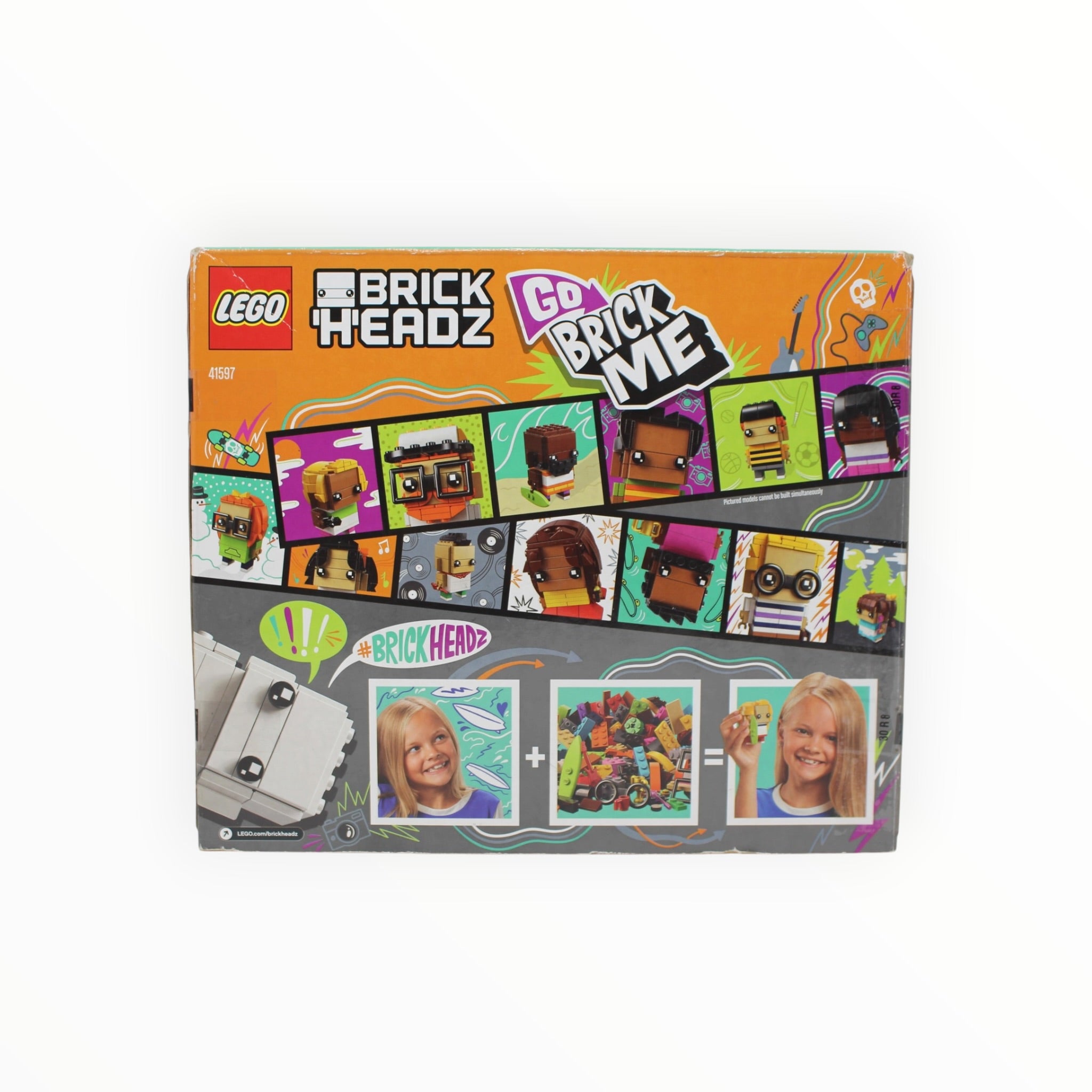 Certified Used Set 41597 BrickHeadz Go Brick Me (open box, sealed bags)