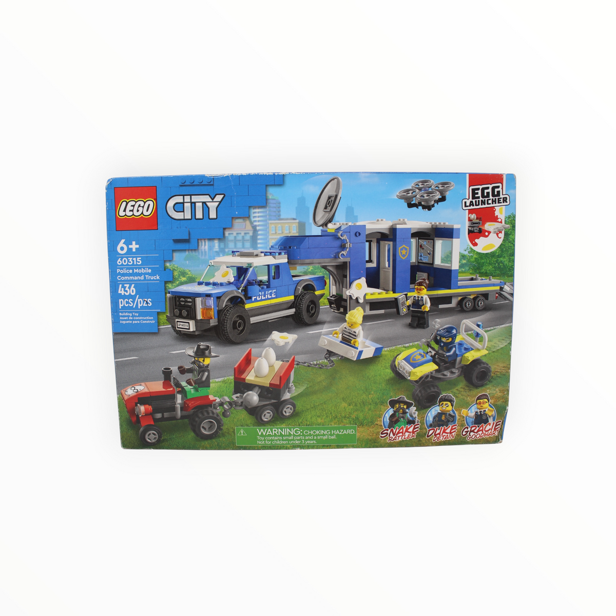 Retired Set 60315 City Police Mobile Command Truck (damaged box)