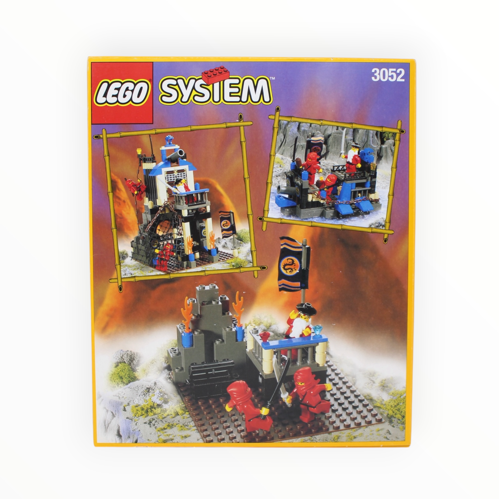 Retired Set 3052 Ninja’s Fire Fortress