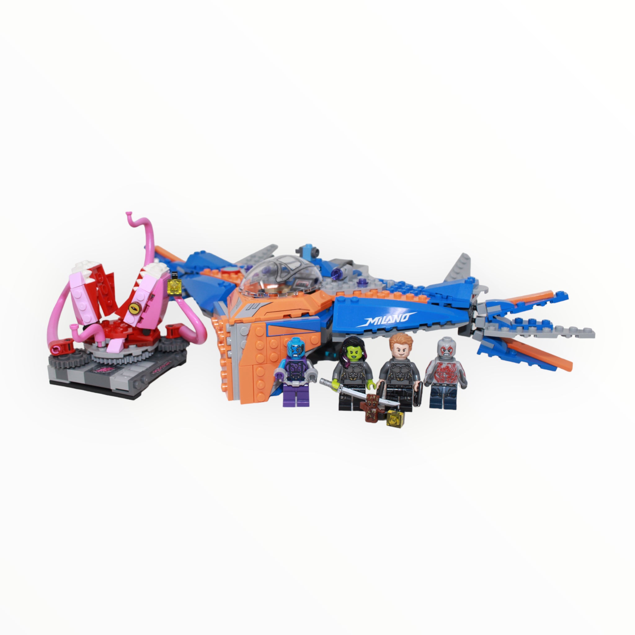 Used Set 76081 Marvel Super Heroes The Milano vs. The Abilisk