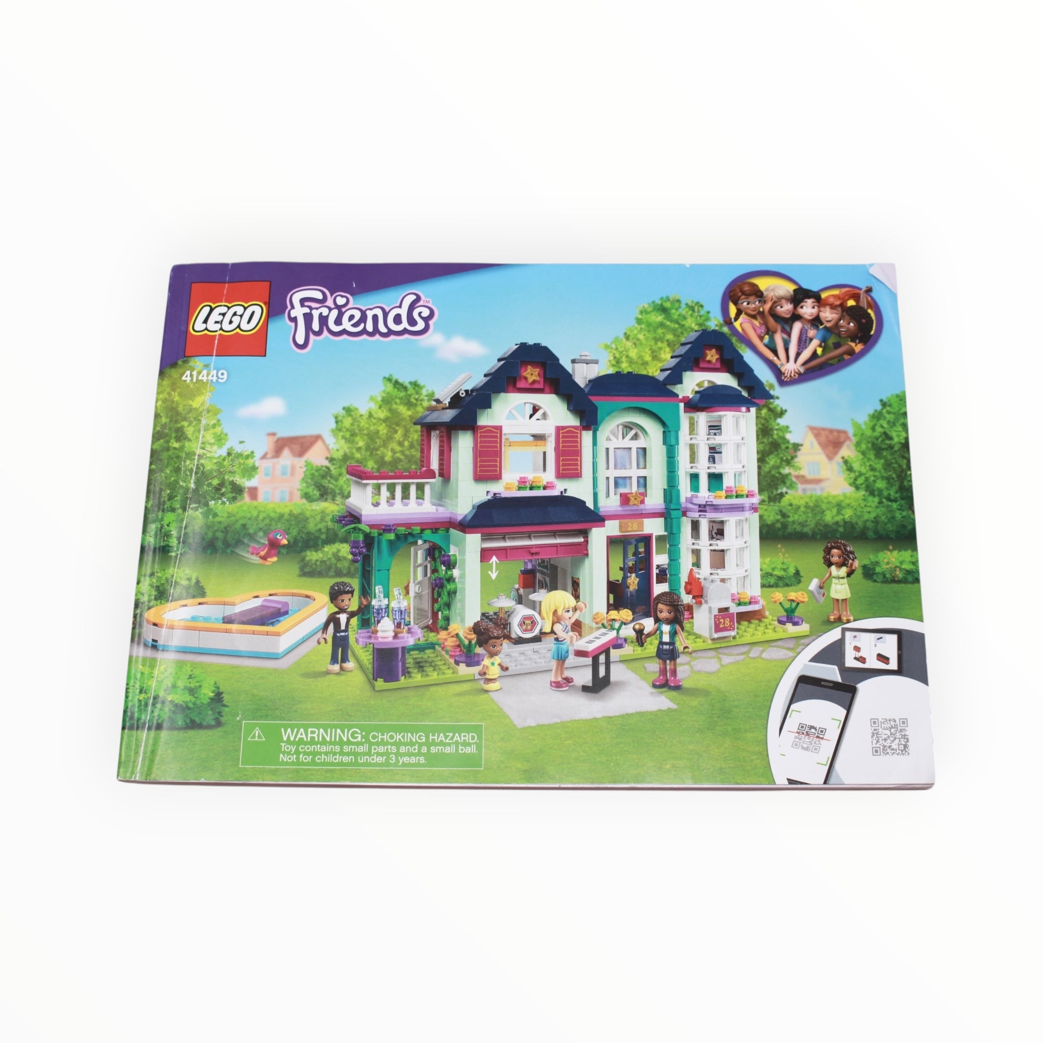 Used Set 41449 Friends Andrea's Family House