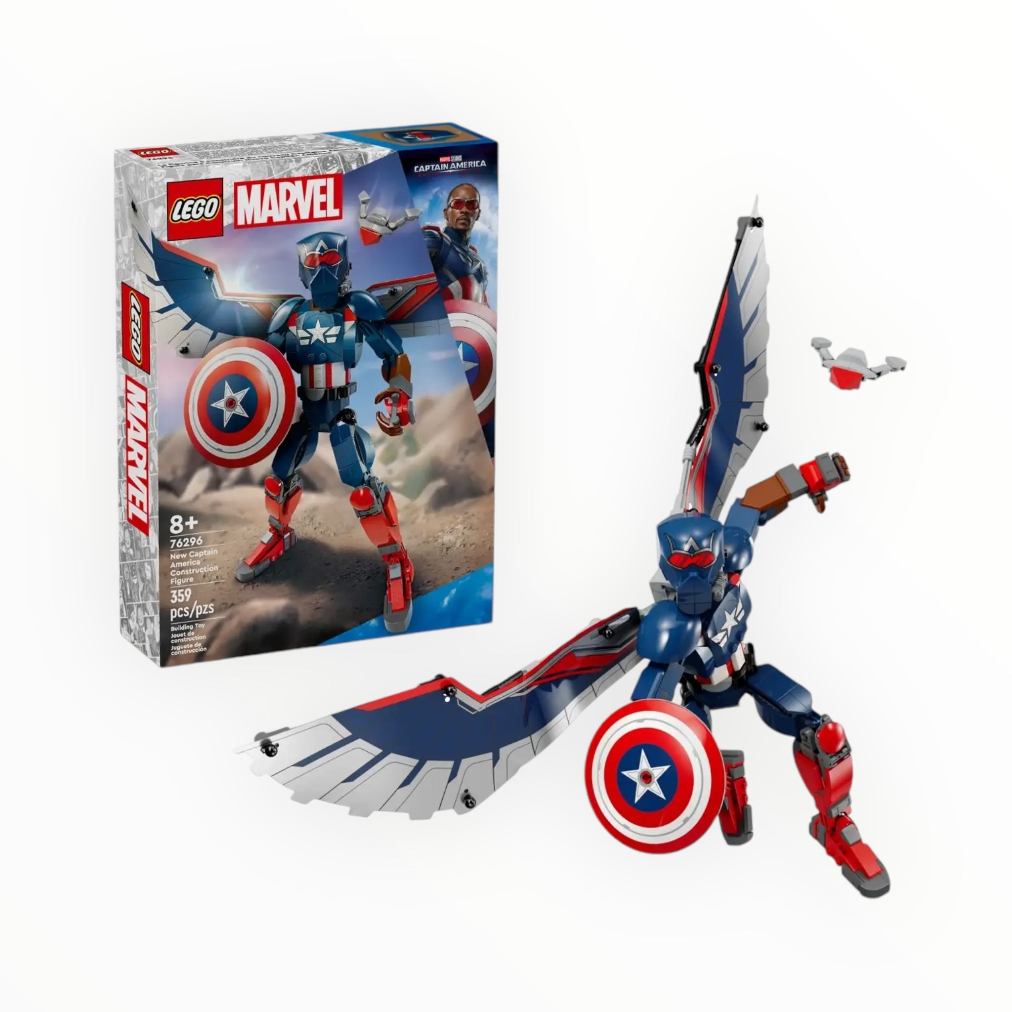 76296 Marvel New Captain America Construction Figure