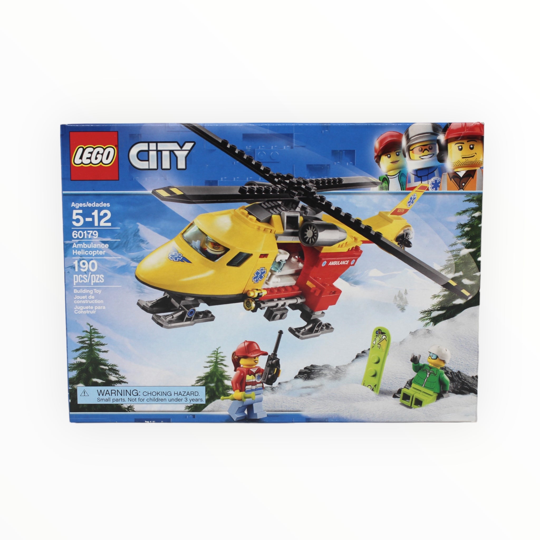 Retired Set 60179 City Ambulance Helicopter
