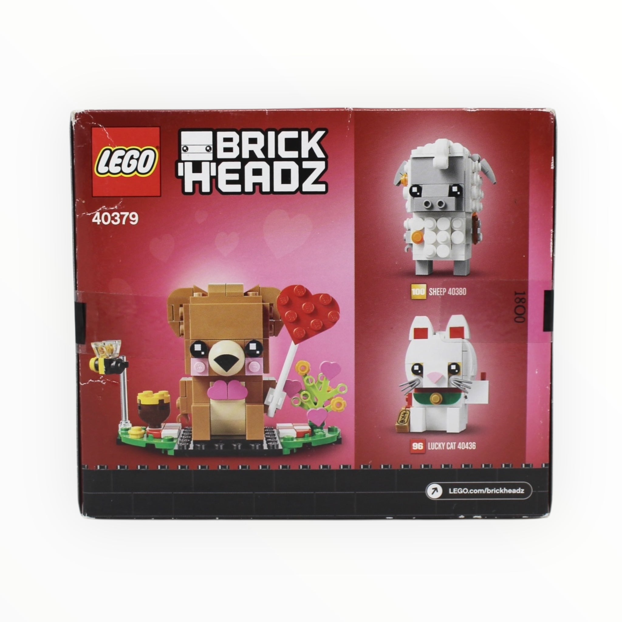 Retired Set 40379 BrickHeadz Bear (slight box damage)