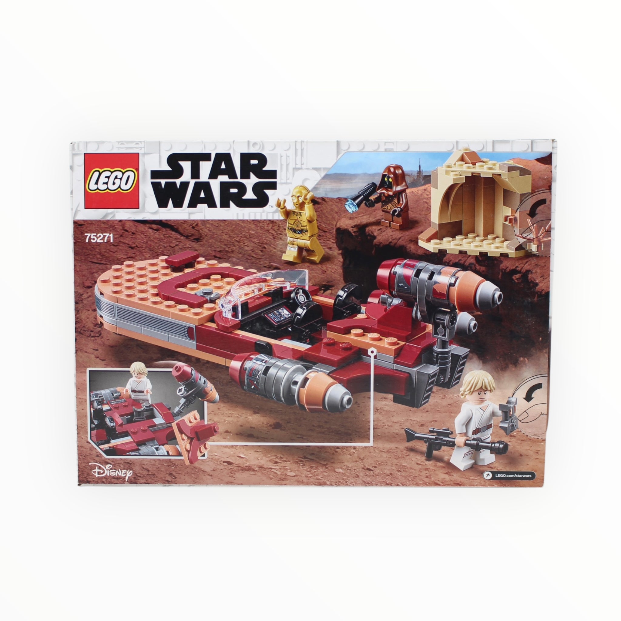 Retired Set 75271 Star Wars Luke Skywalker’s Landspeeder (damaged box)
