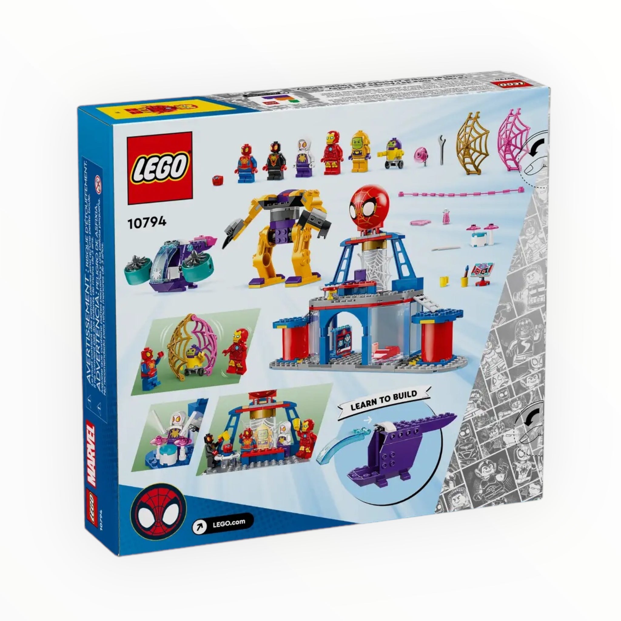 10794 Spidey and his Amazing Friends Team Spidey Web Spinner Headquarters