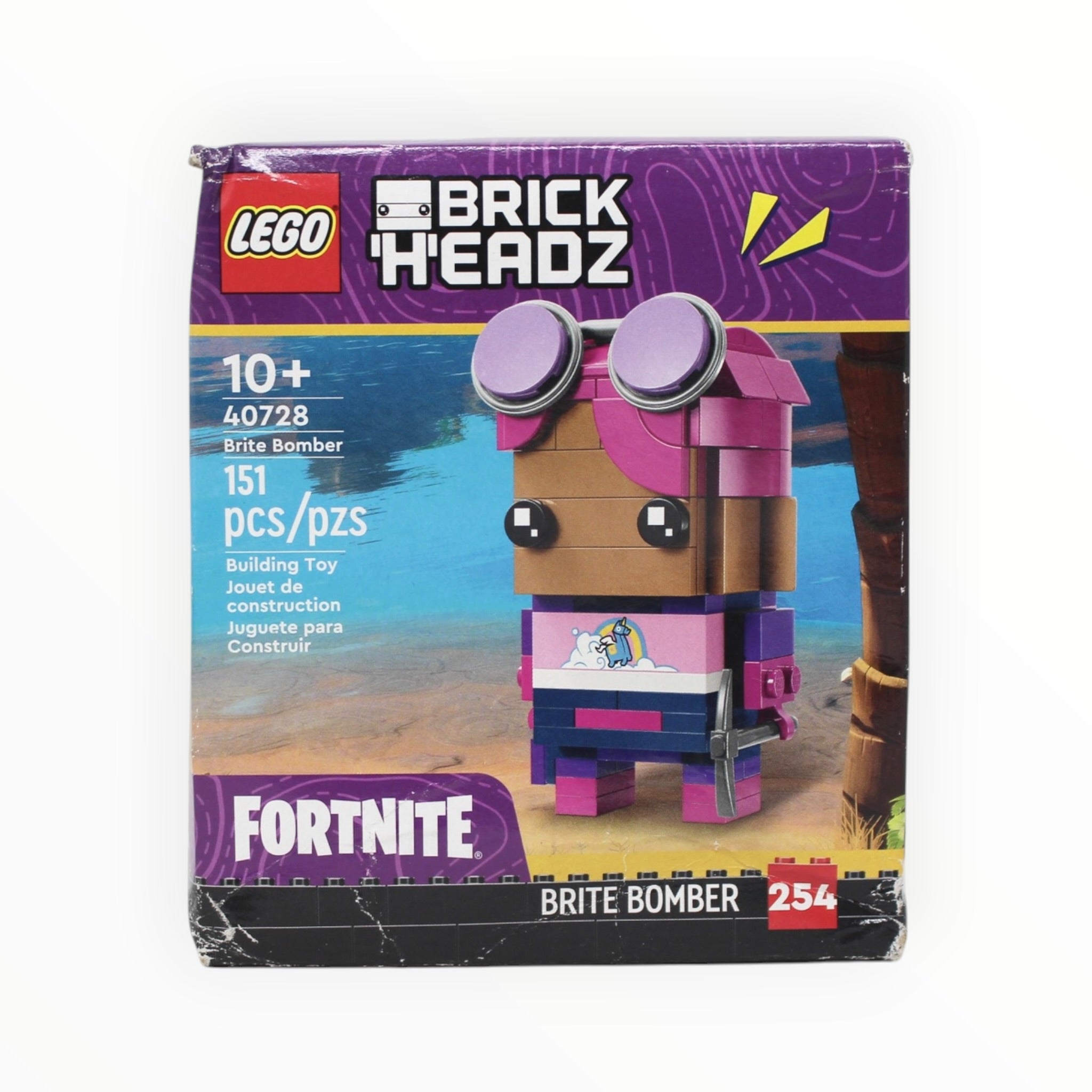 Retired Set 40728 Fortnite BrickHeadz Brite Bomber (some box damage)