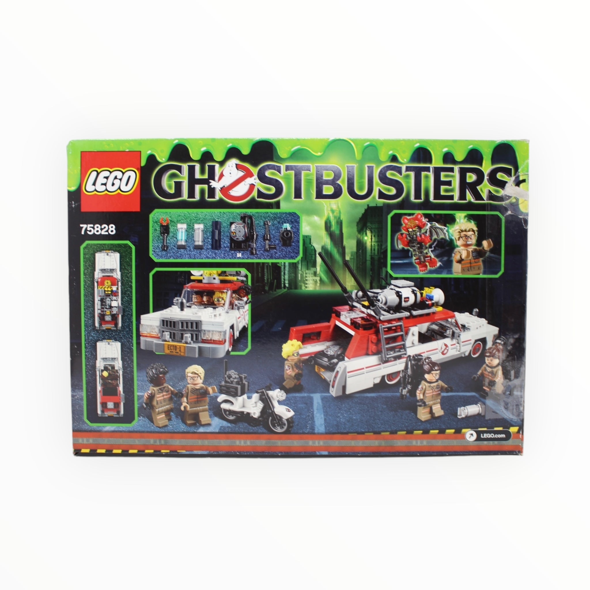Certified Used Set 75828 Ghostbusters Ecto-1 & 2 (one bag opened, all others sealed)