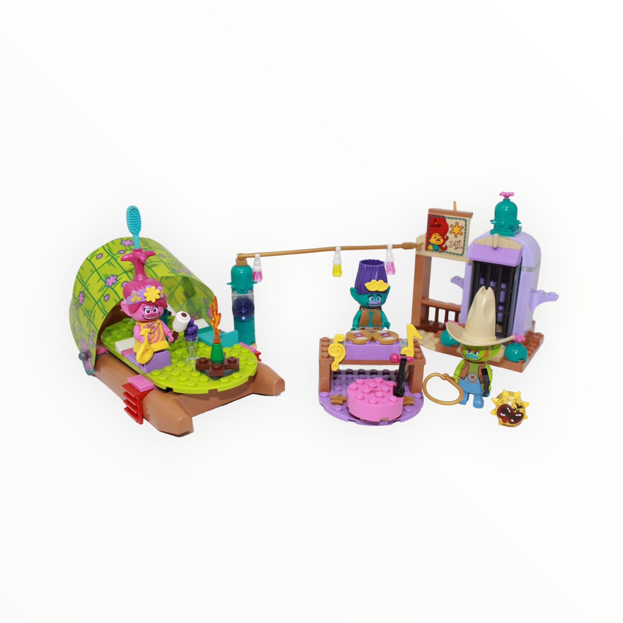 Used Set 41253 Trolls World Tour Lonesome Flats Raft Adventure