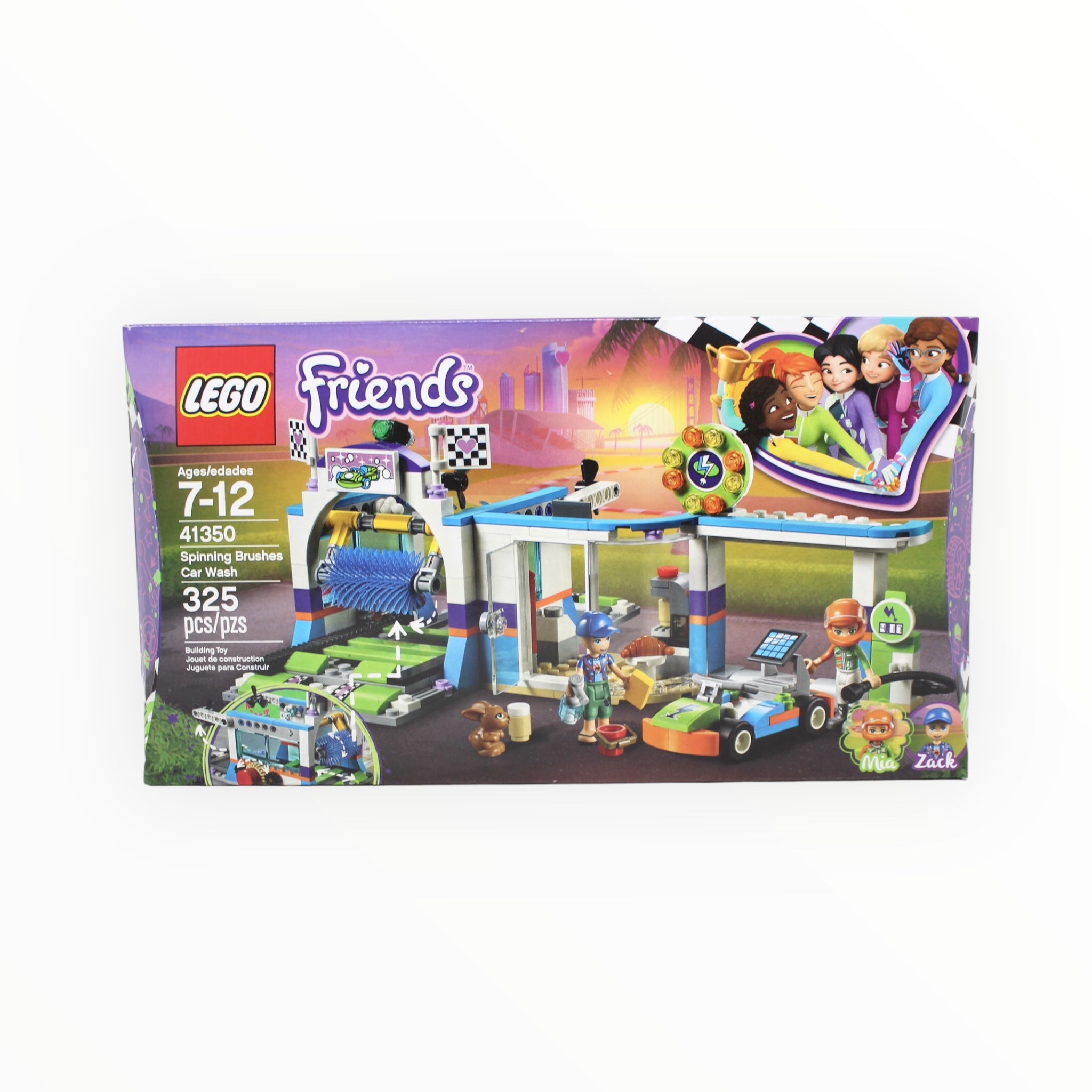 Retired Set 41350 Friends Spinning Brushes Car Wash