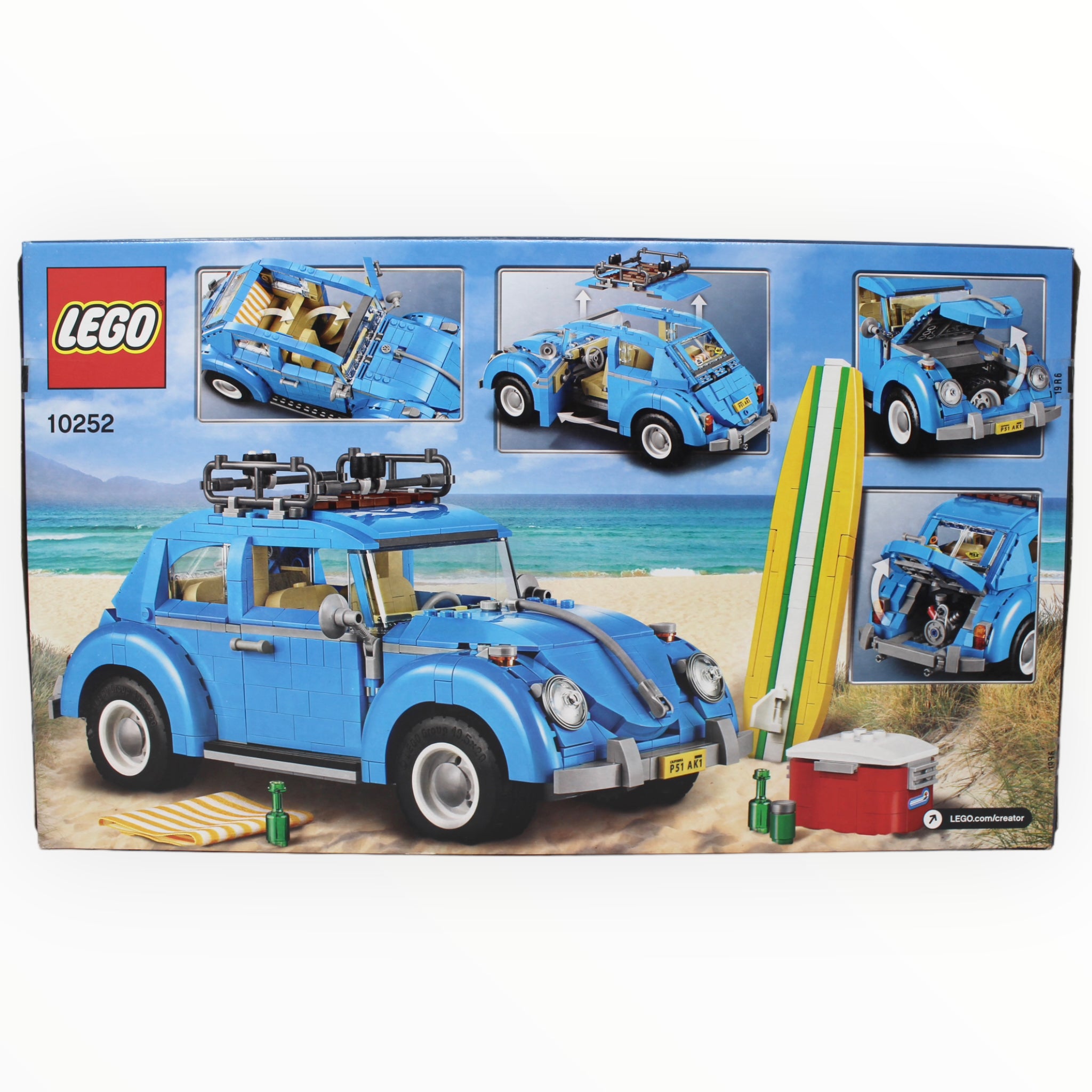 Retired Set 10252 Creator Volkswagen Beetle (VW Beetle, 2016)