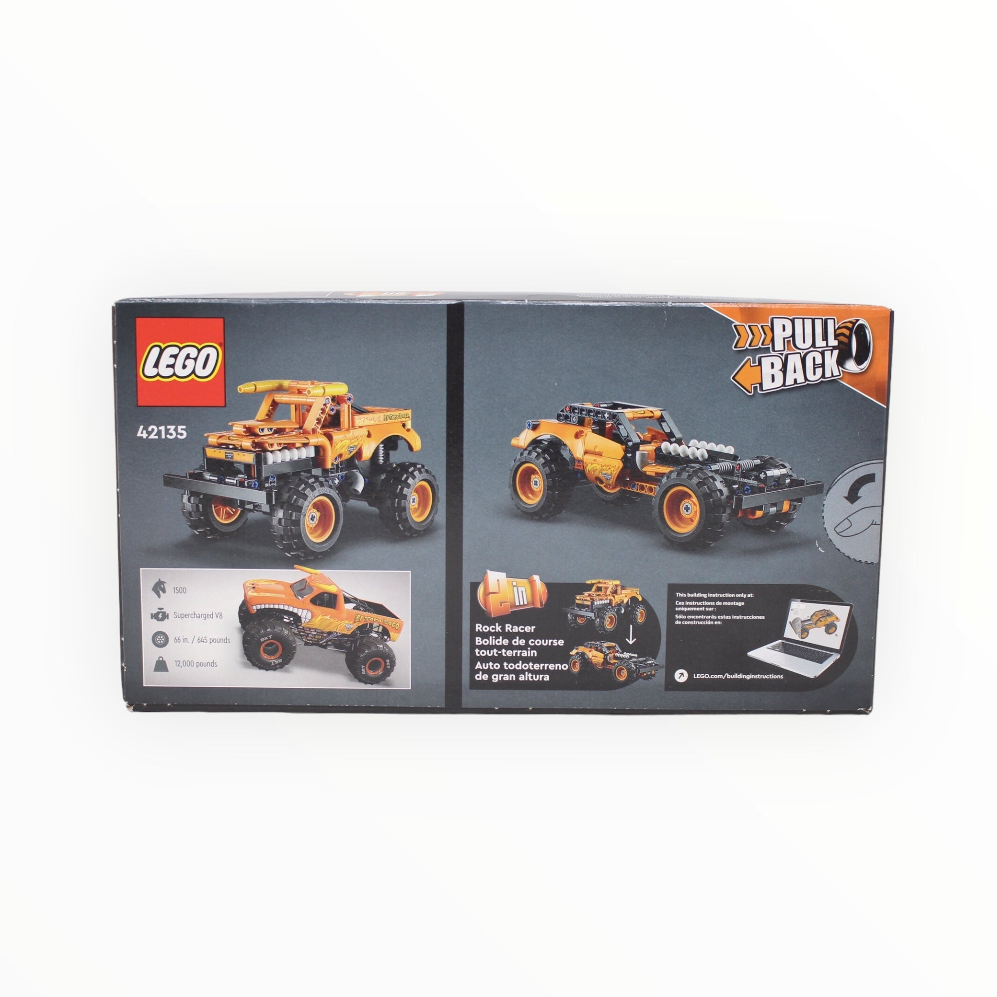 Retired Set 42135 Technic Monster Jam El Toro Loco