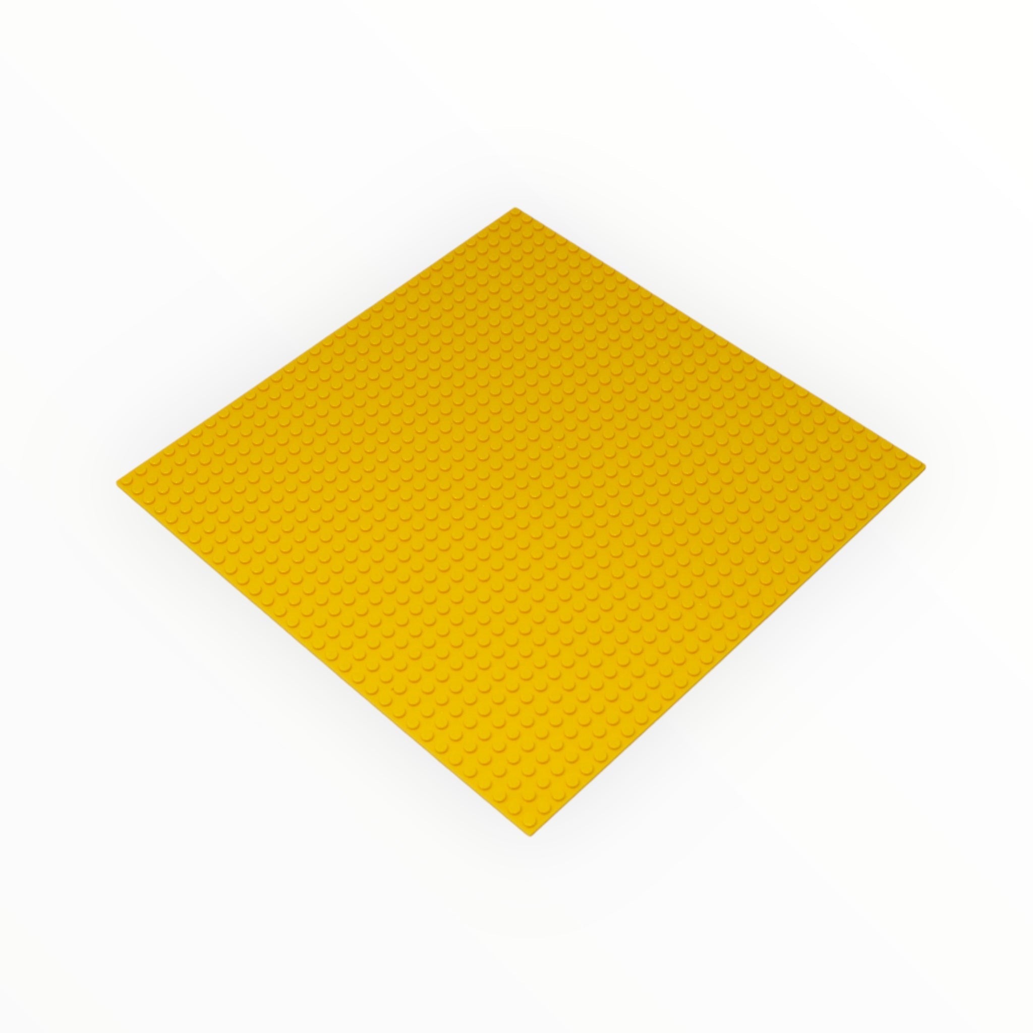 Yellow LEGO® Compatible Baseplates 10x10