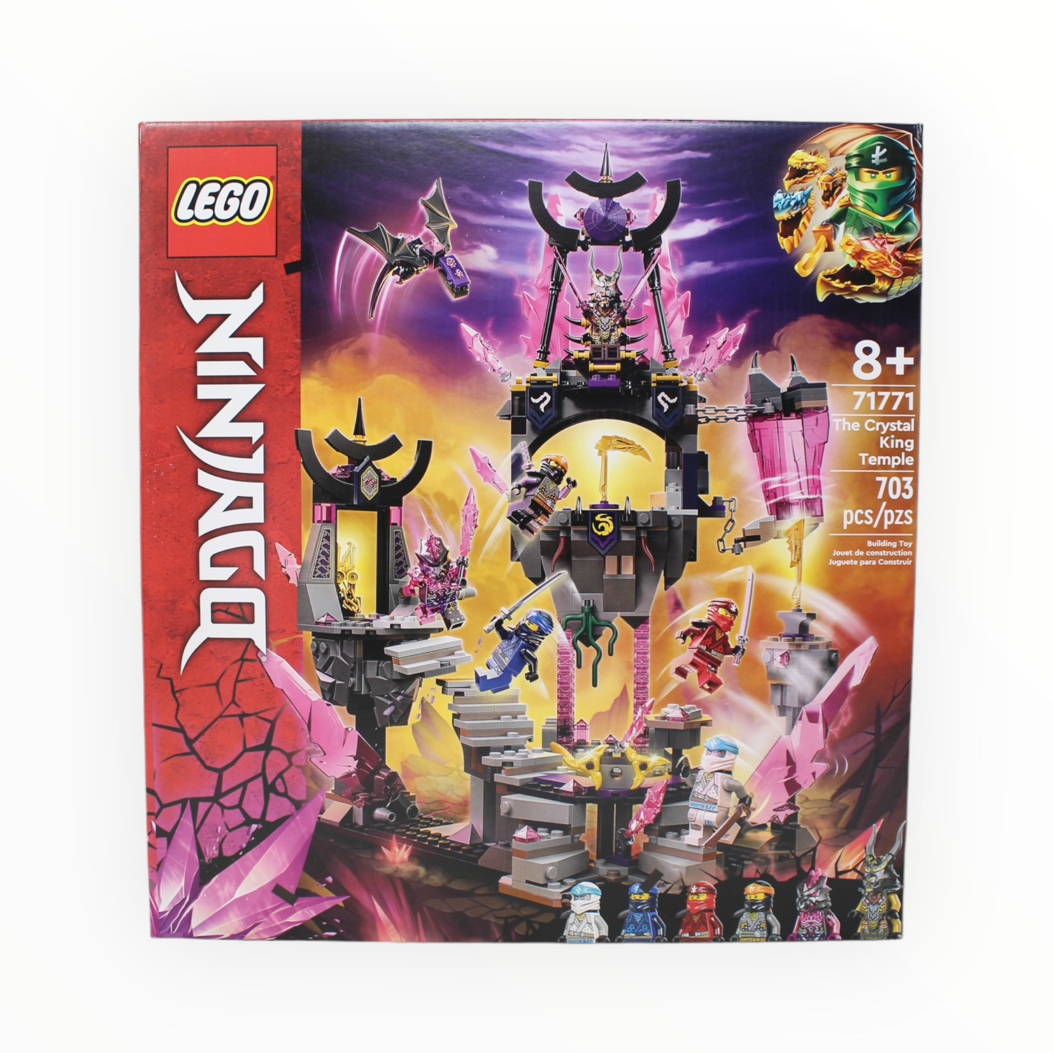 Retired Set 71771 Ninjago The Crystal King Temple