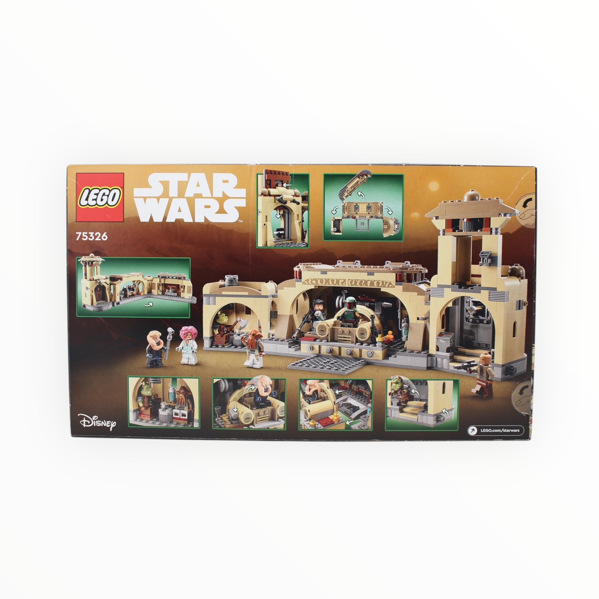 Retired Set 75326 Star Wars Boba Fett’s Throne Room (damaged box)