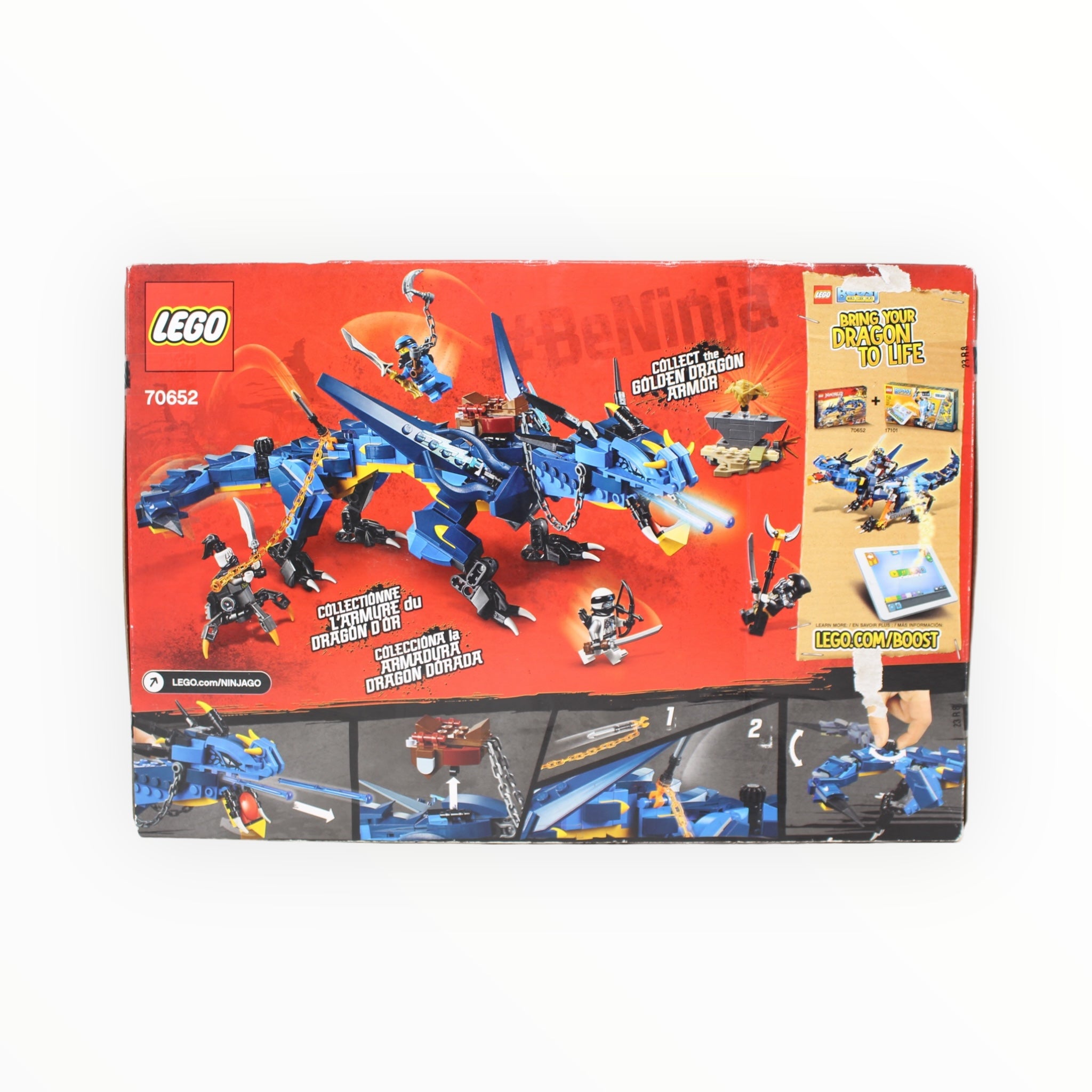 Retired Set 70652 Ninjago Stormbringer (damaged box)