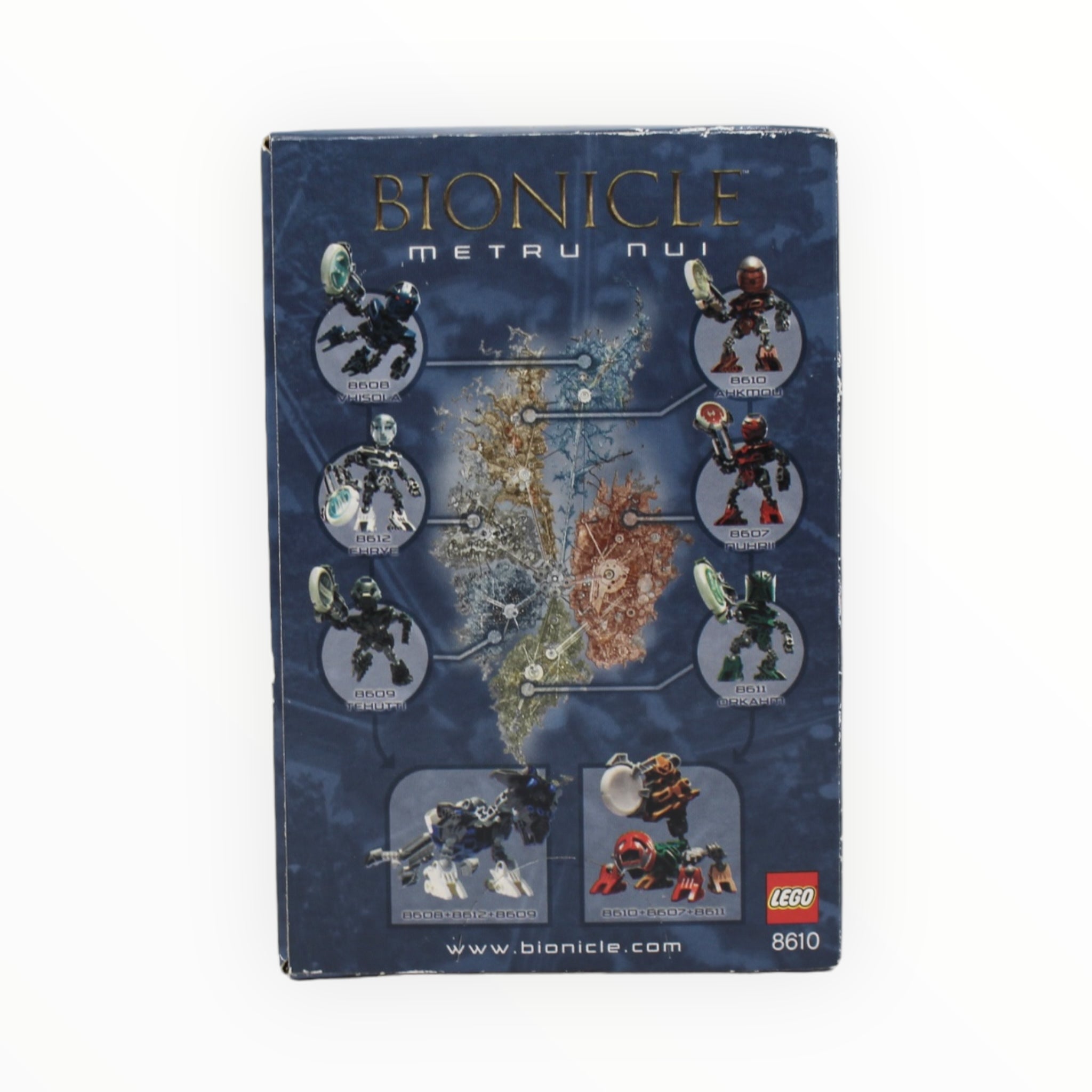 Retired Set 8610 Bionicle Ahkmou