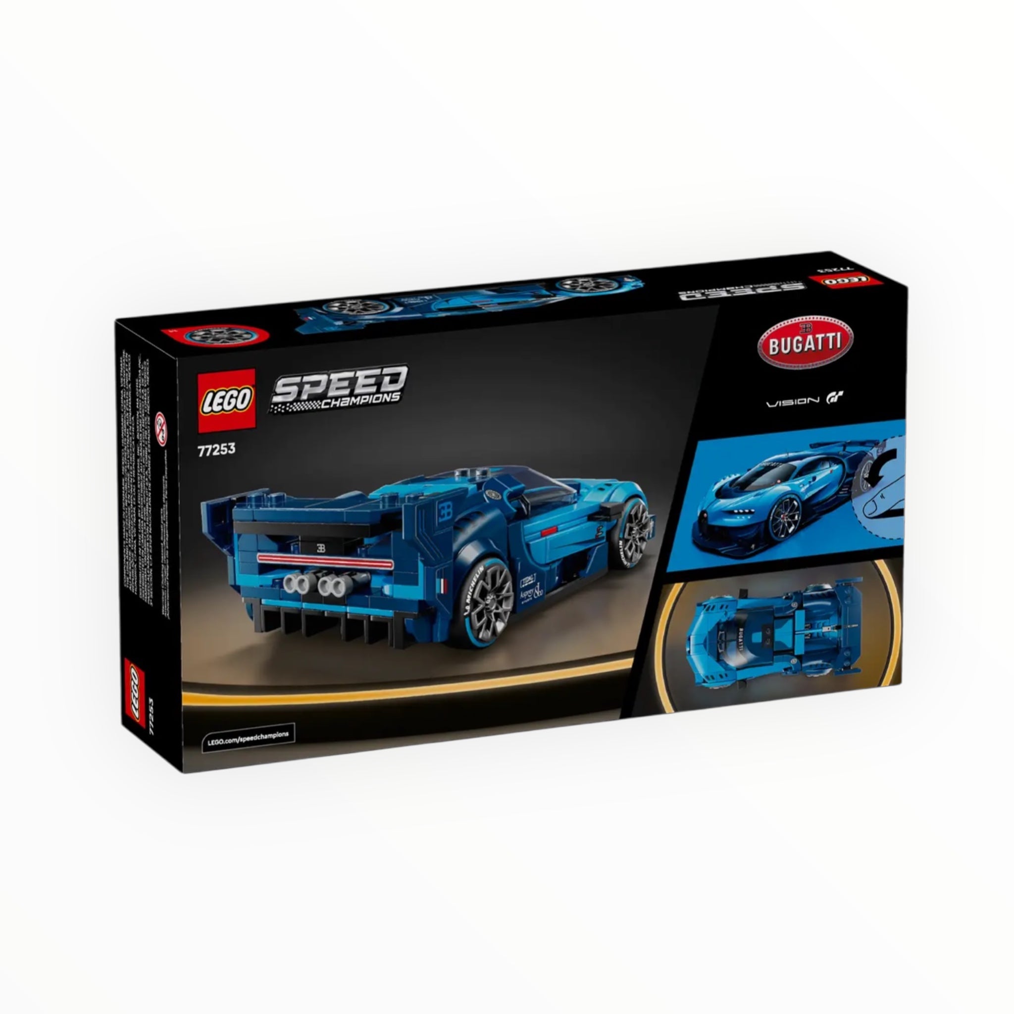 77253 Speed Champions Bugatti Vision GT Hyper Sports Car