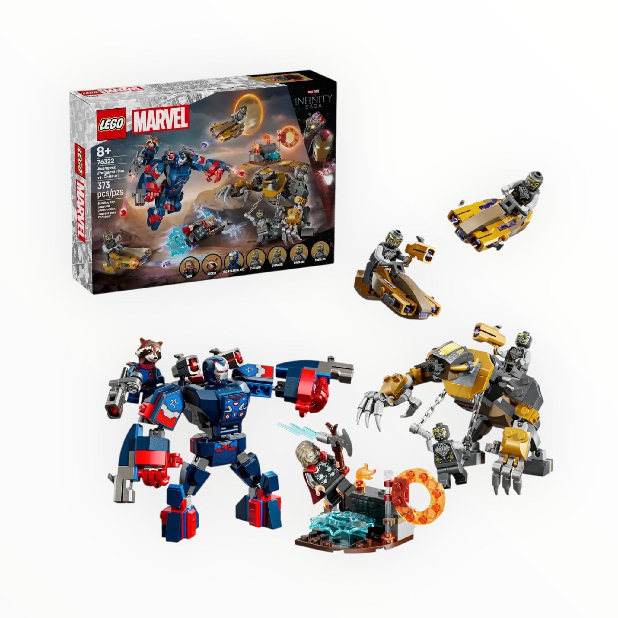 76322 Infinity Saga Avengers: Endgame Thor vs. Chitauri