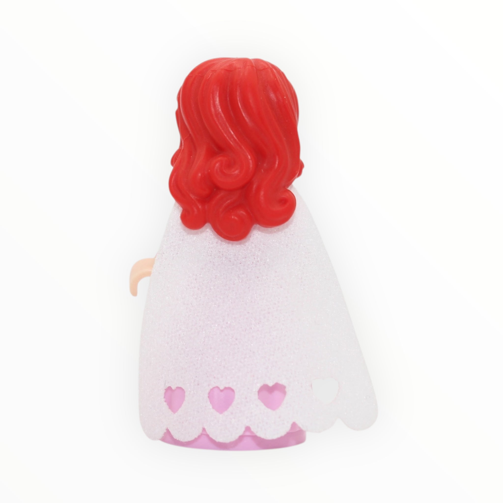 Ariel (bright pink dress, white cape, 2018)