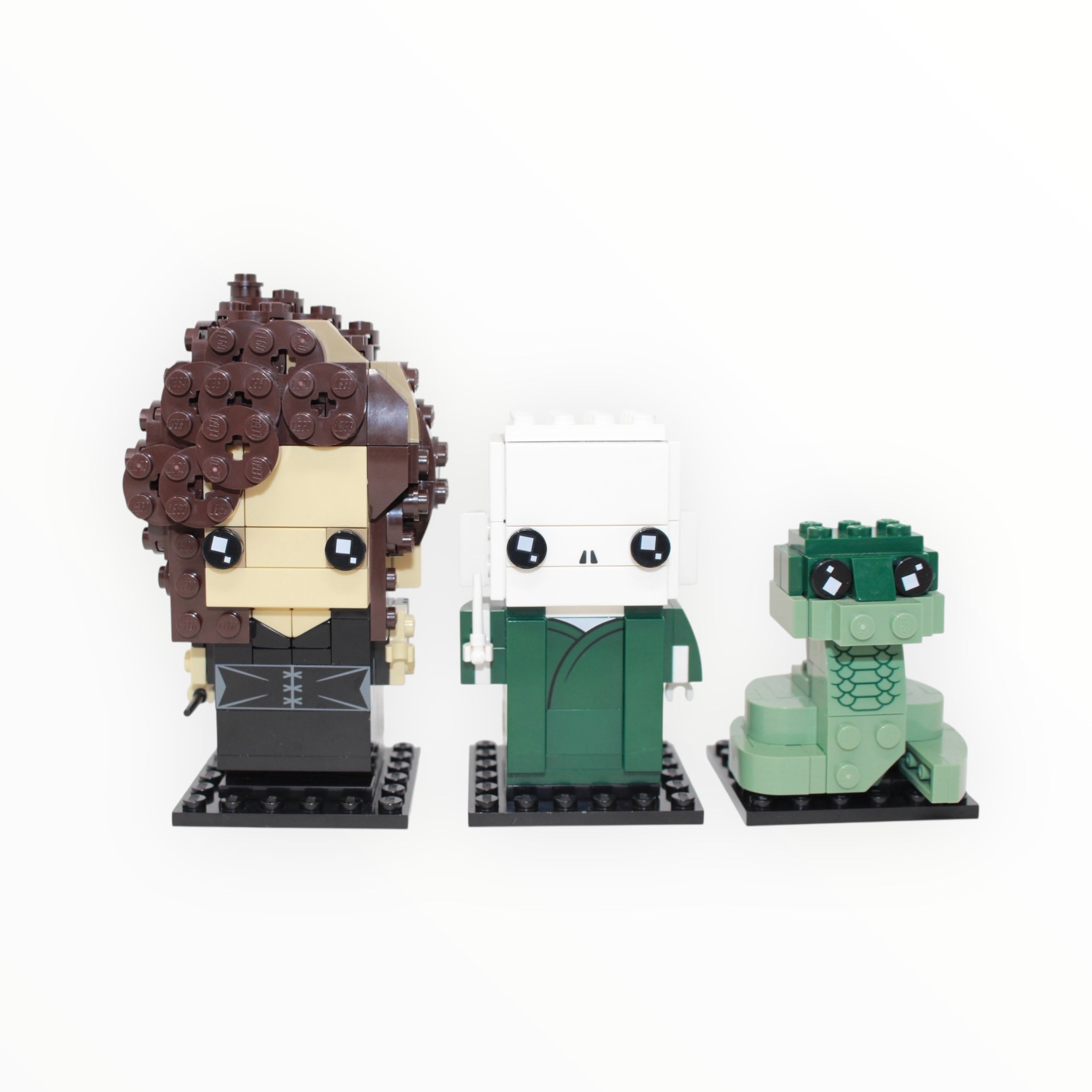 Used Set 40496 BrickHeadz Harry Potter Voldemort, Nagini & Bellatrix