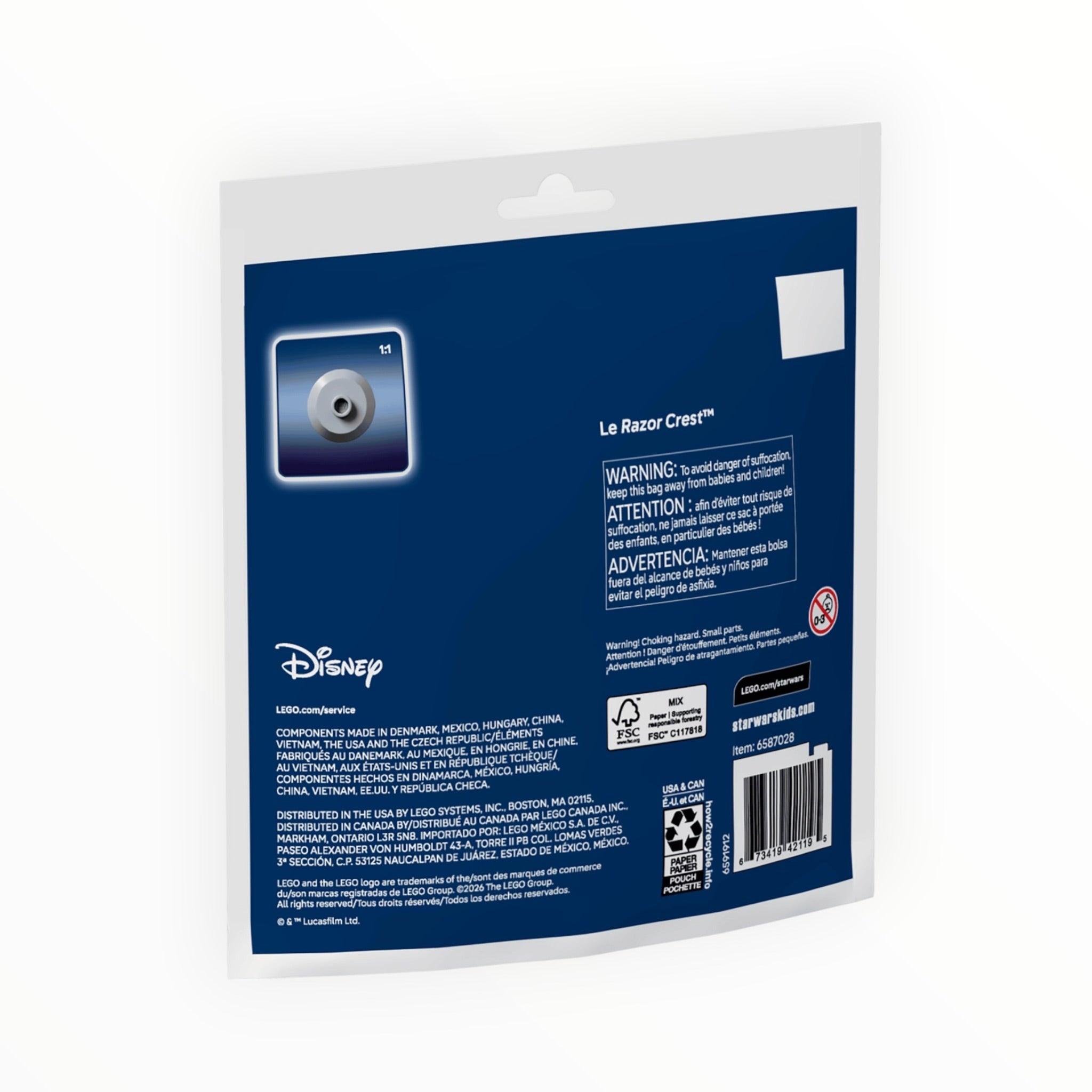 Paper Bag 30728 Star Wars The Razor Crest