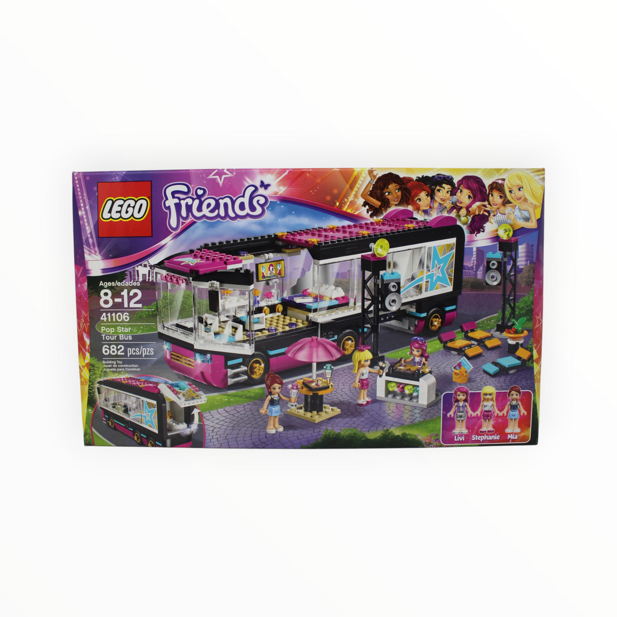 Retired Set 41106 Friends Pop Star Tour Bus