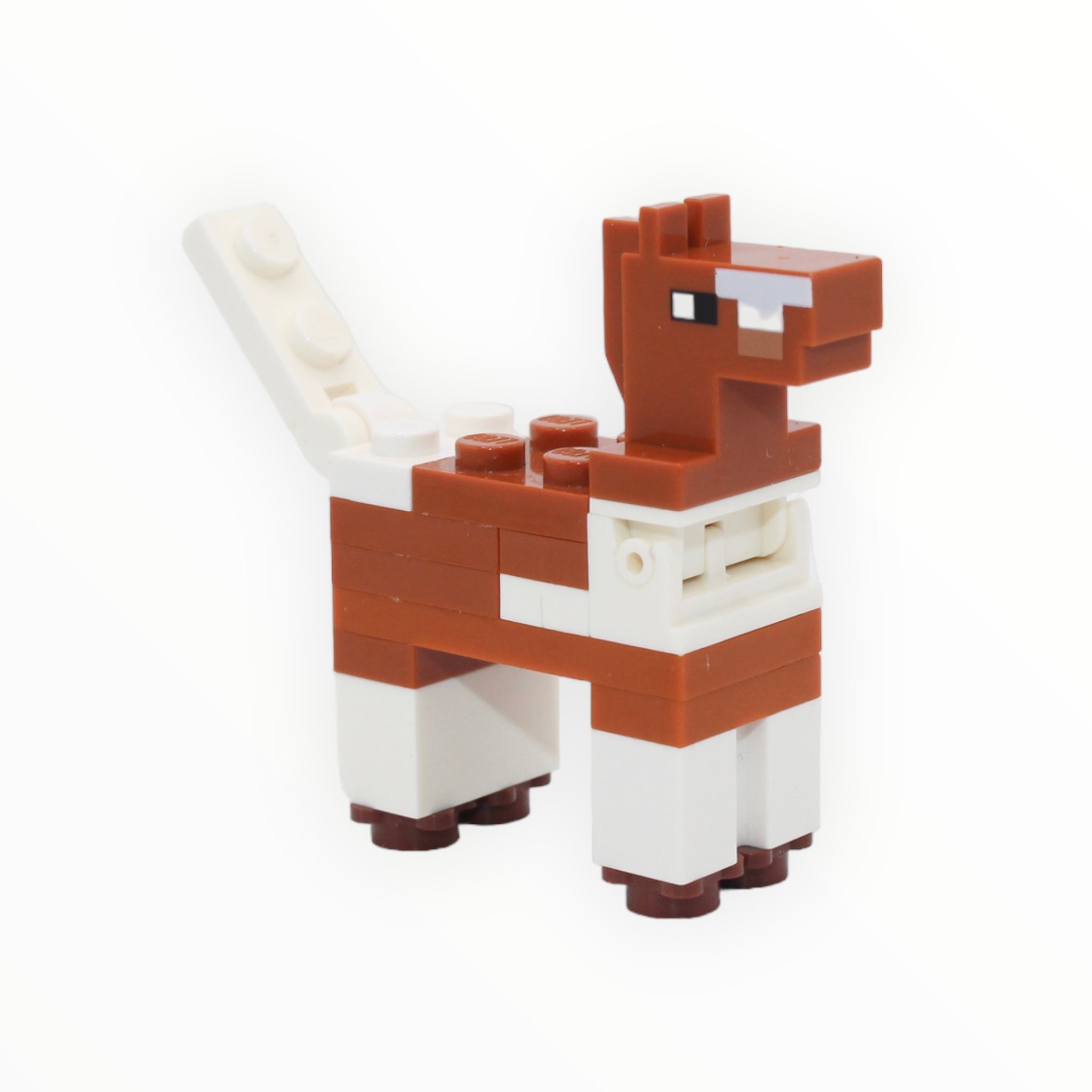 Minecraft Horse (dark orange, nose printing)