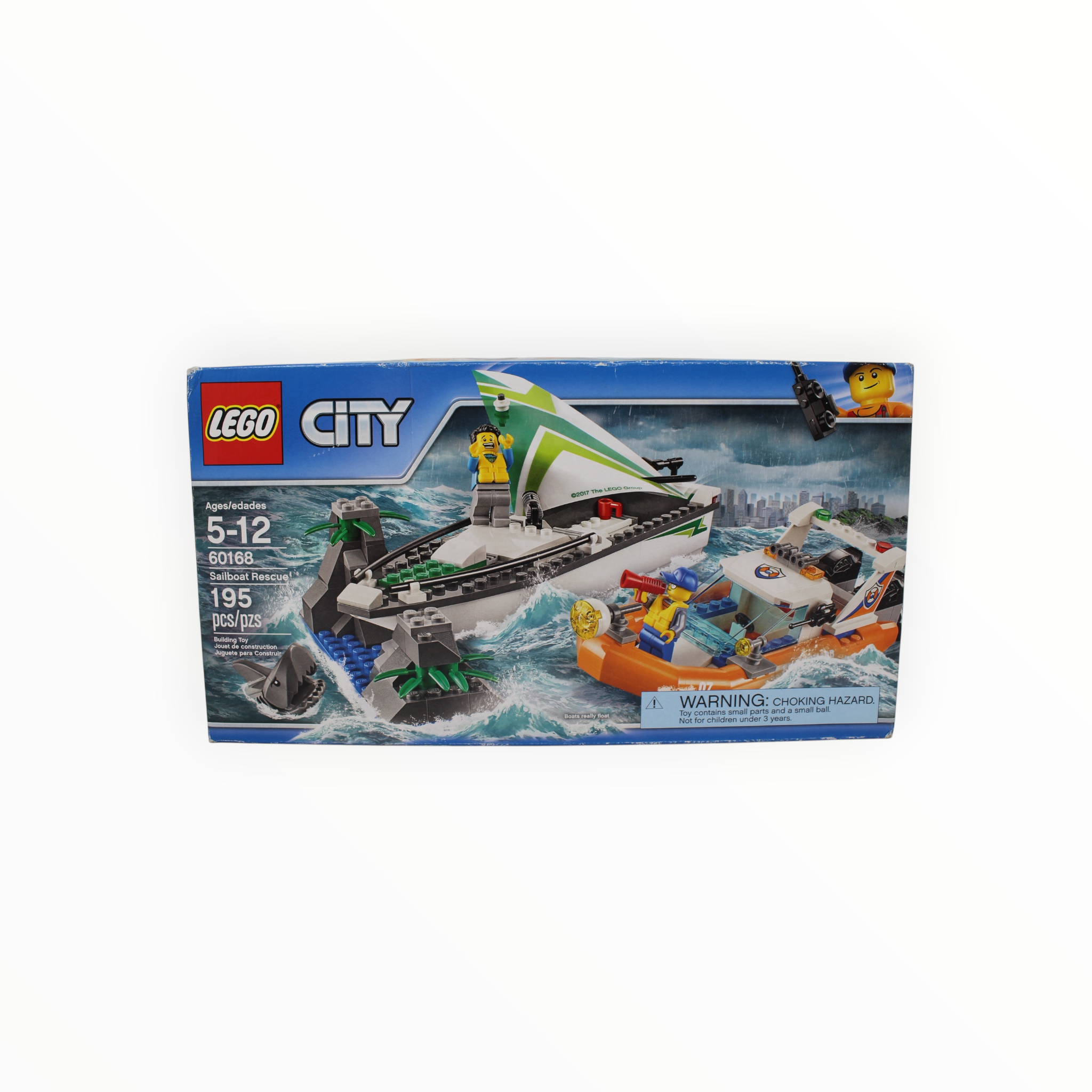 Retired Set 60168 City Sailboat Rescue (some box damage)