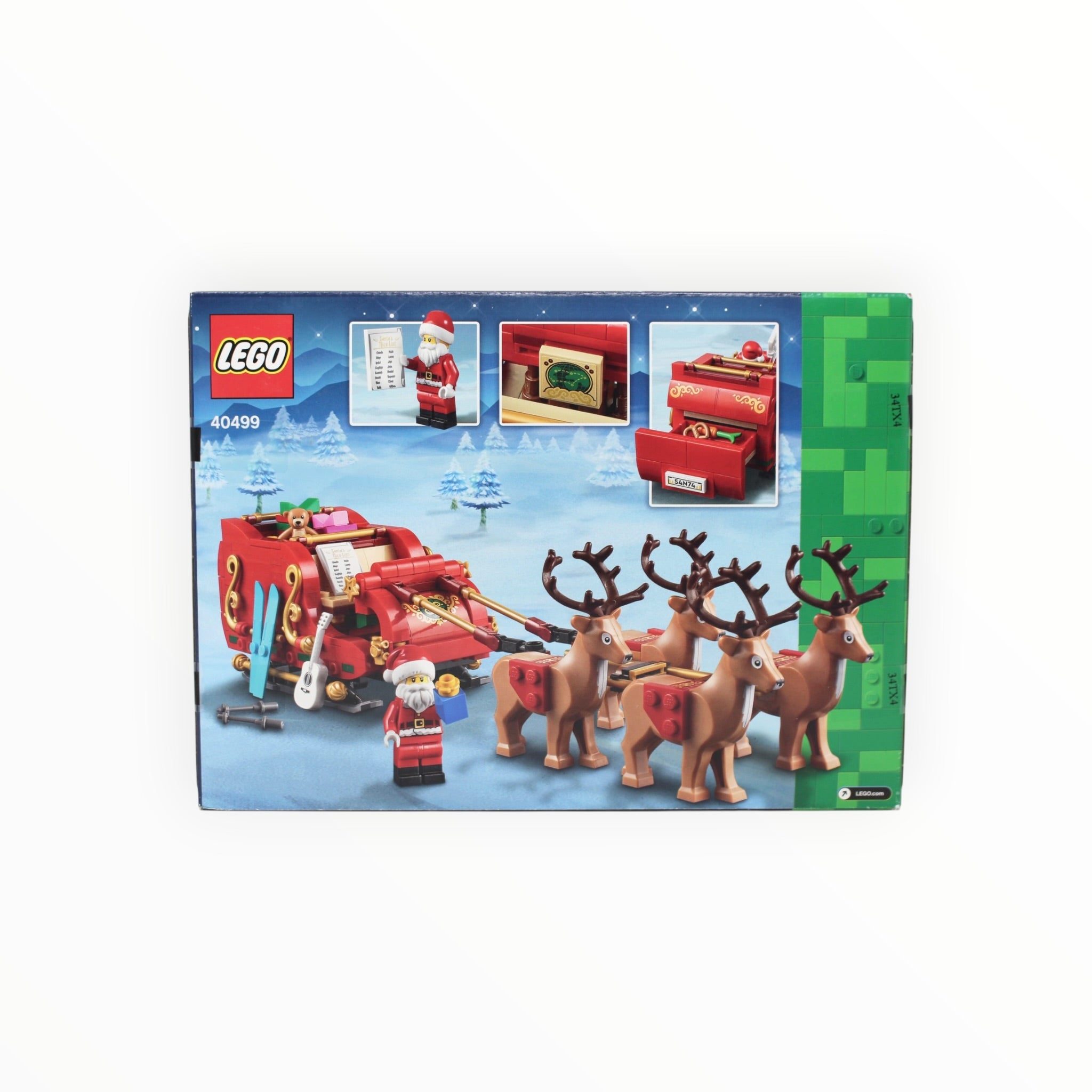 Retired Set 40499 LEGO Santa’s Sleigh