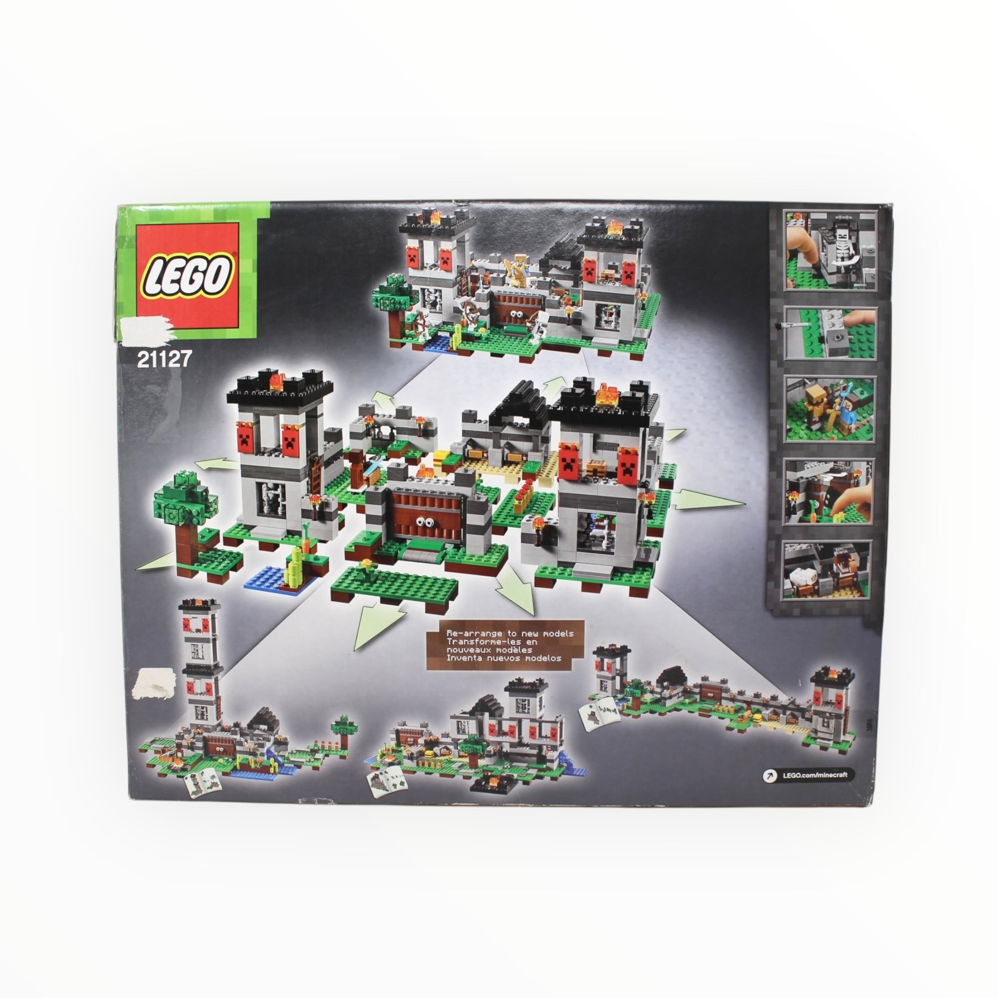 Certified Used Set 21127 Minecraft The Fortress