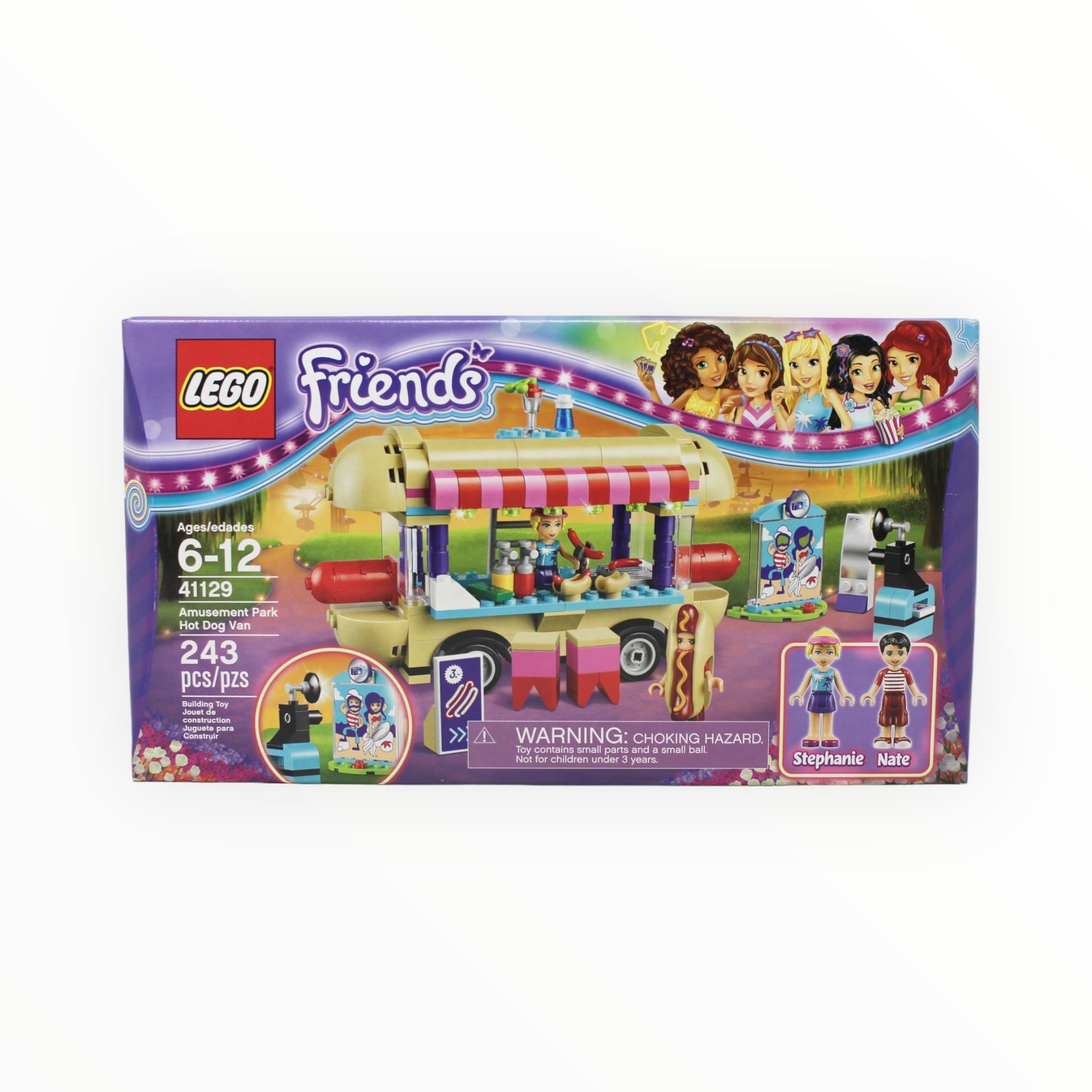Retired Set 41129 Friends Amusement Park Hot Dog Van