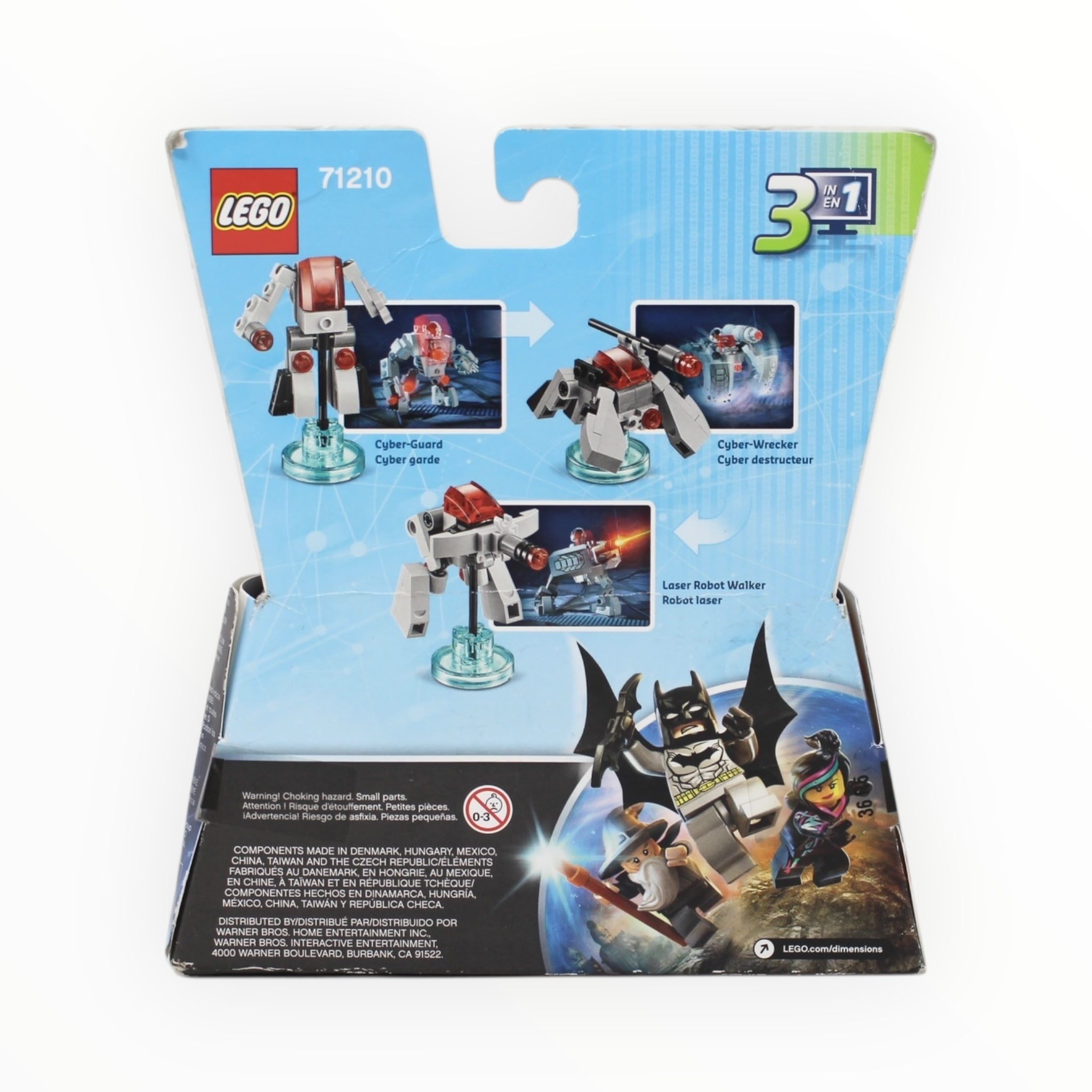 Retired Set 71210 Dimensions Fun Pack - Cyborg and Cyber-Guard (slight box damage)