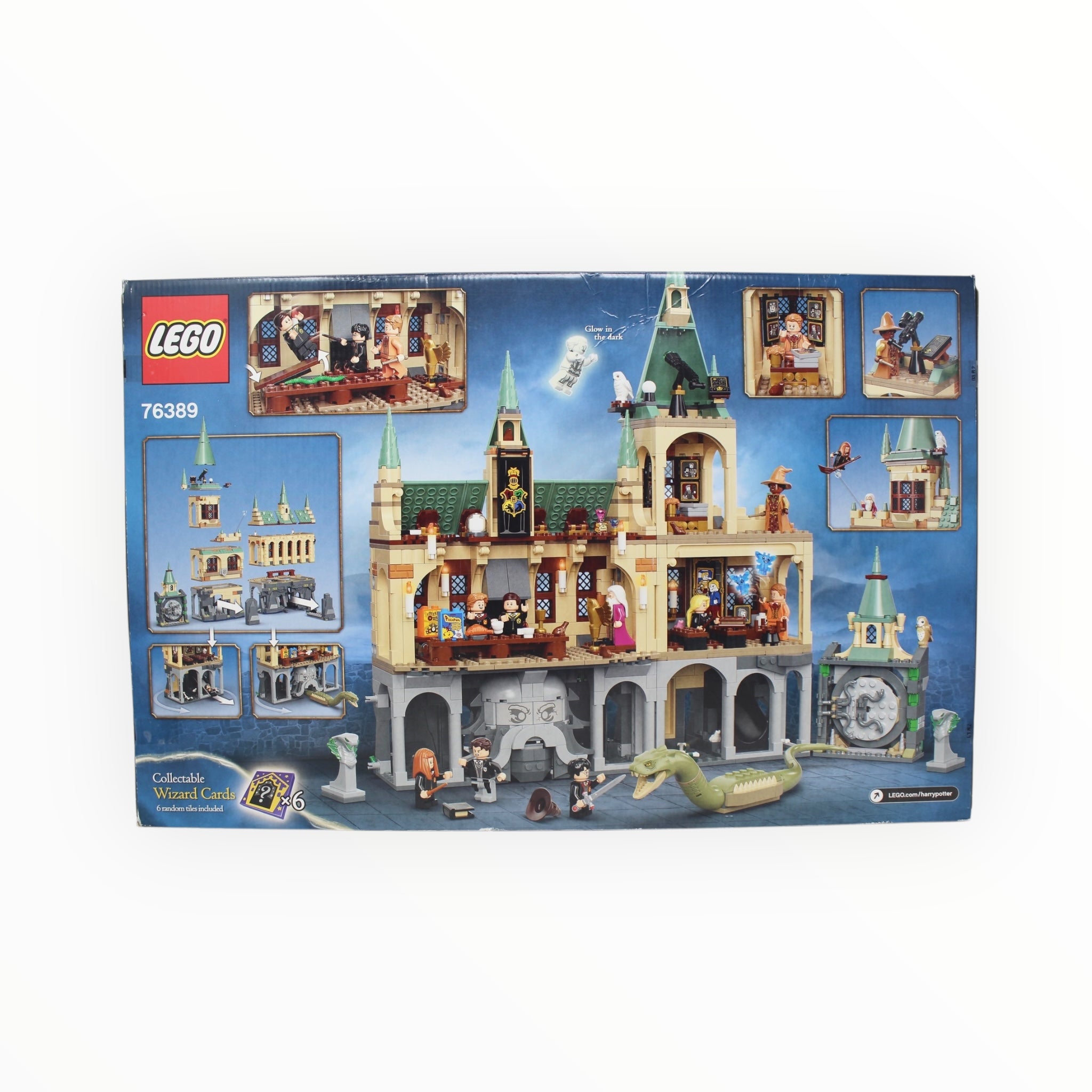 Retired Set 76389 Harry Potter Hogwarts Chamber of Secrets (damaged box)