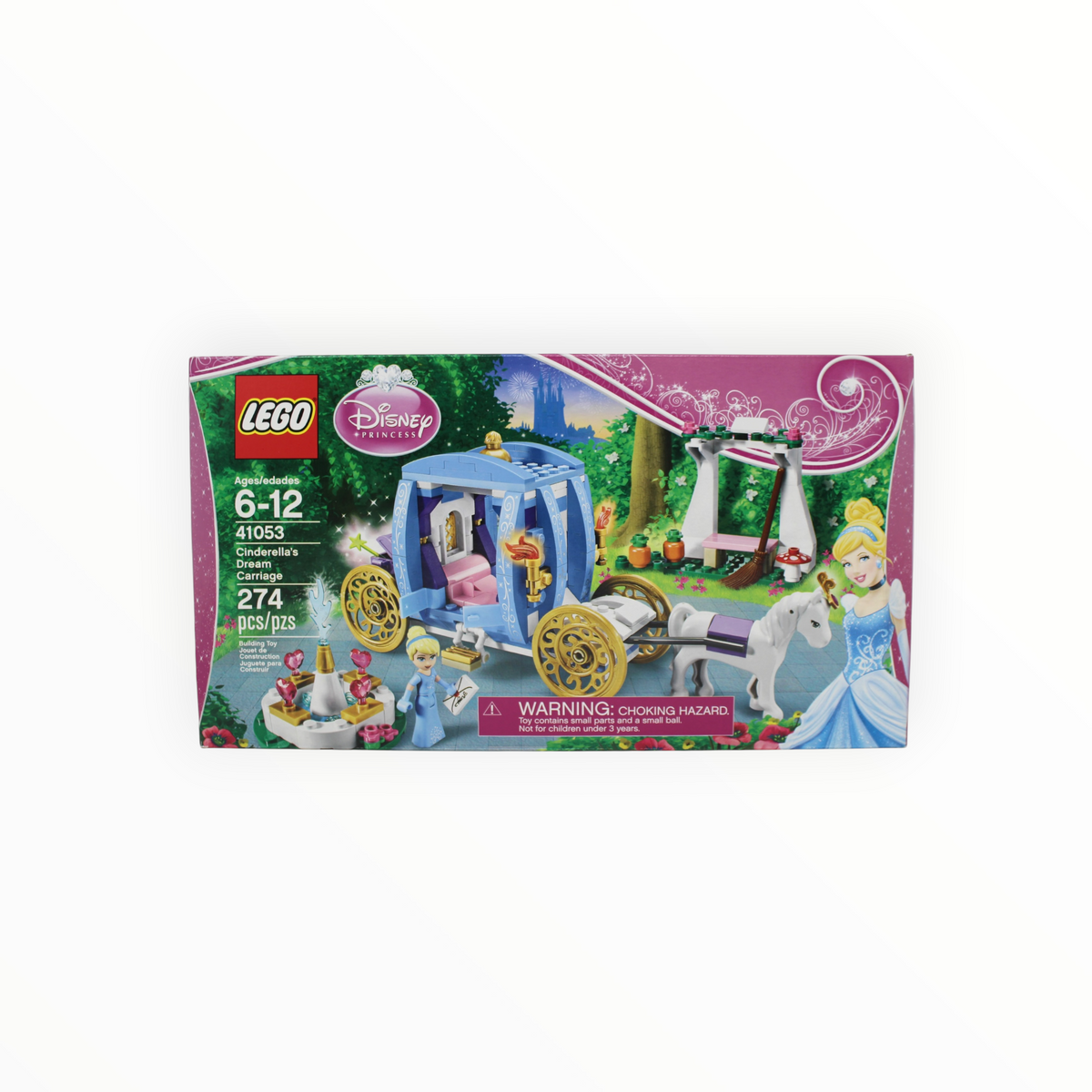 Retired Set 41053 Disney Cinderella's Dream Carriage