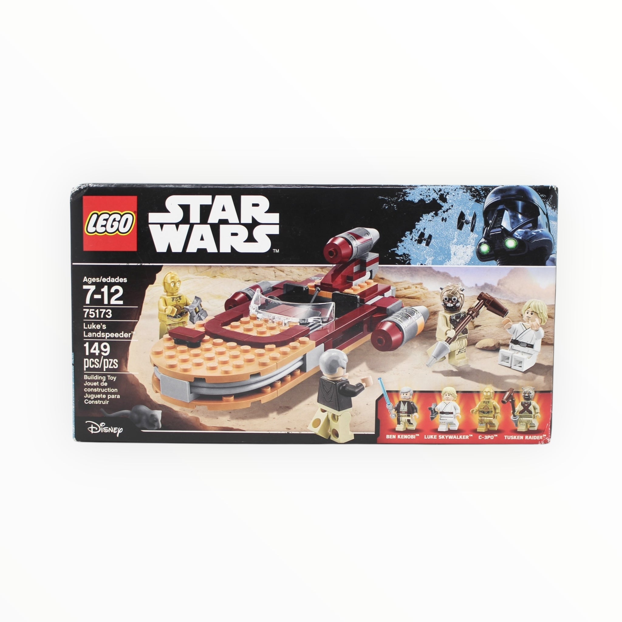 Retired Set 75173 Star Wars Luke’s Landspeeder (2017, slight box damage)