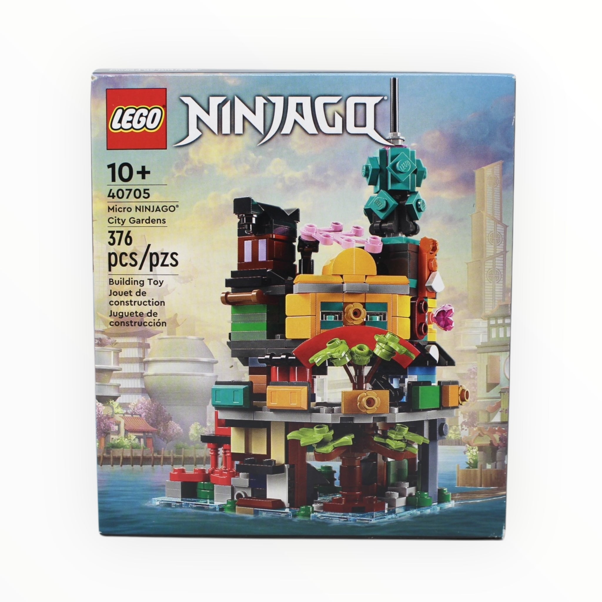 Retired Set 40705 Ninjago Micro NINJAGO City Gardens