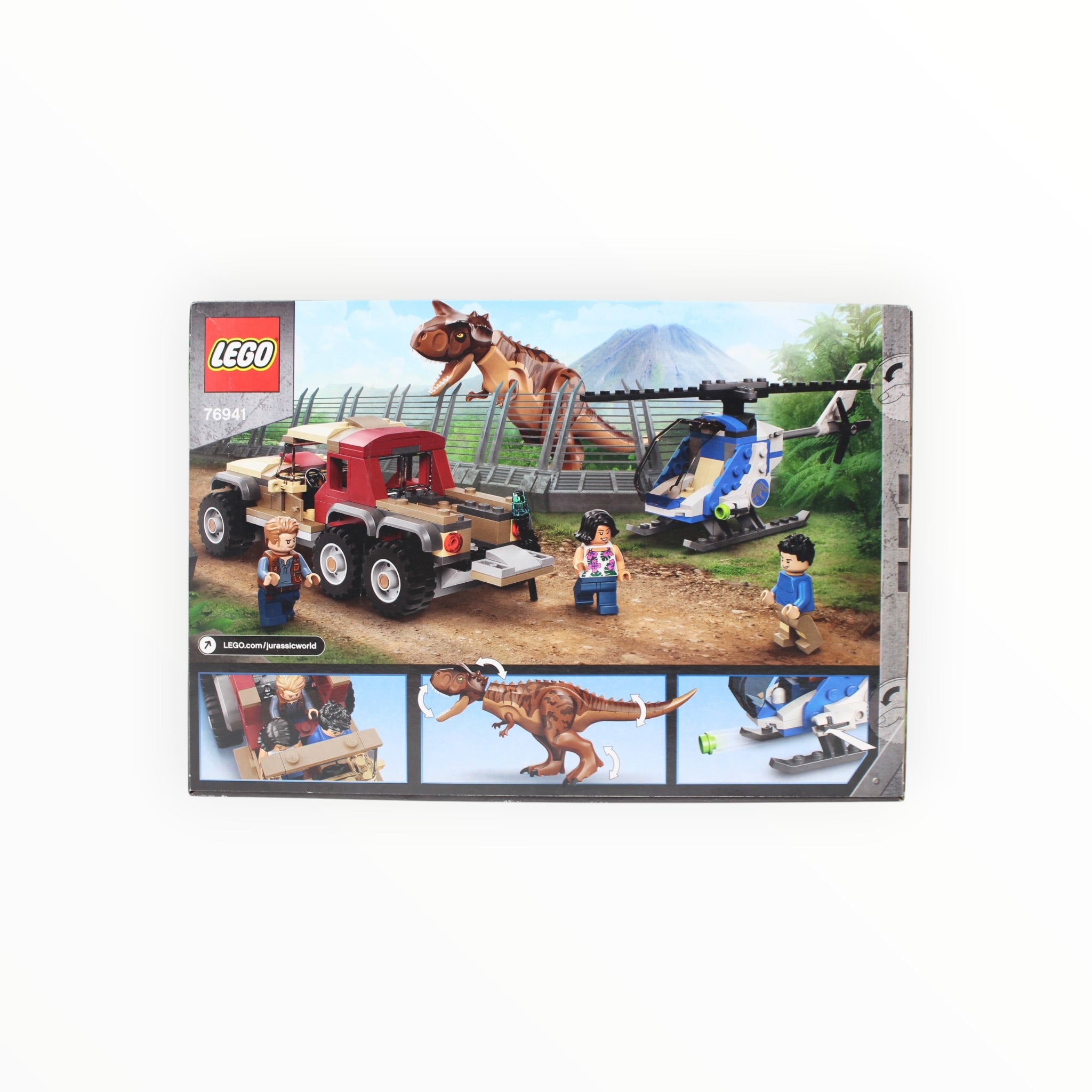Retired Set 76941 Jurassic World Carnotaurus Dinosaur Escape