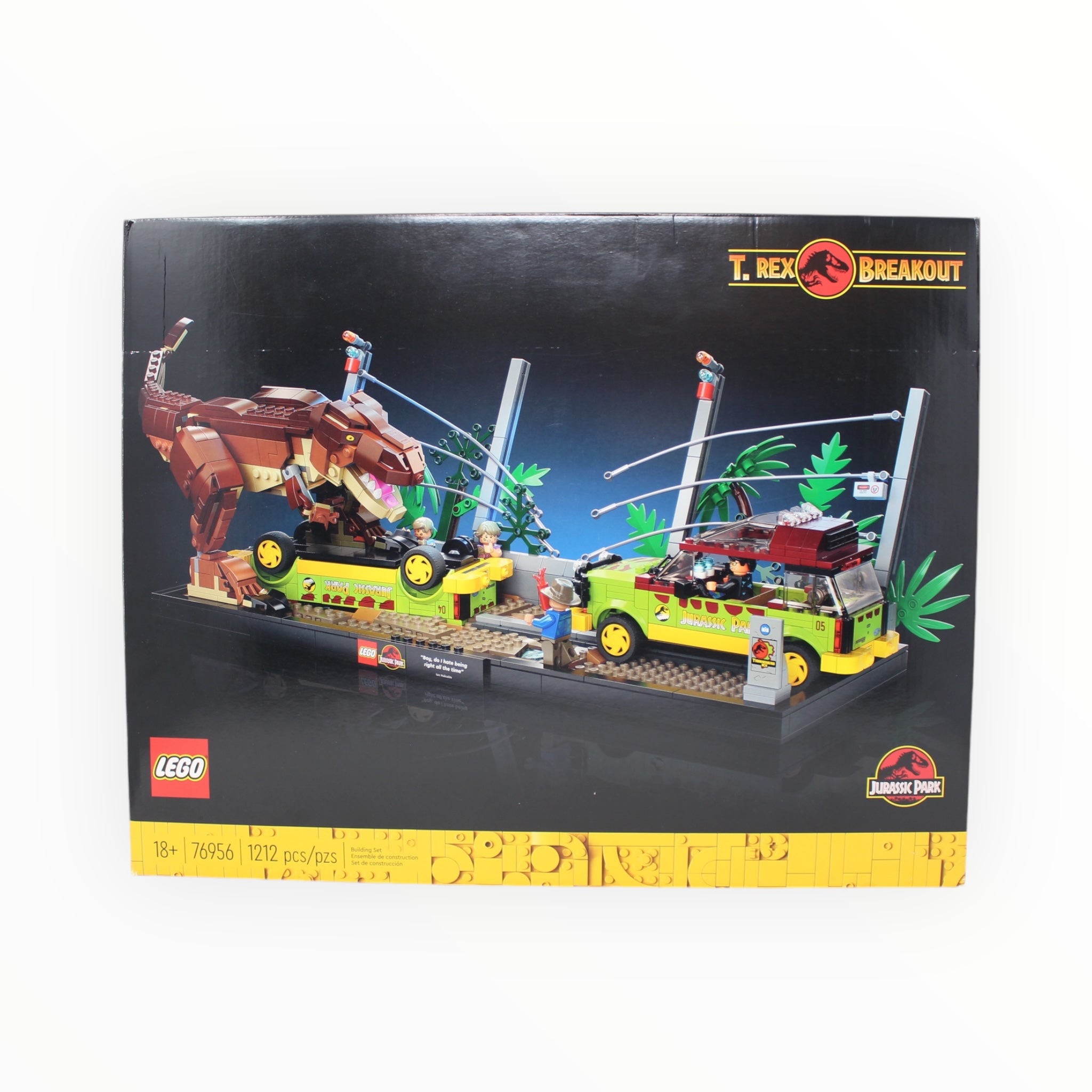Certified Used Set 76956 Jurassic Park T. rex Breakout