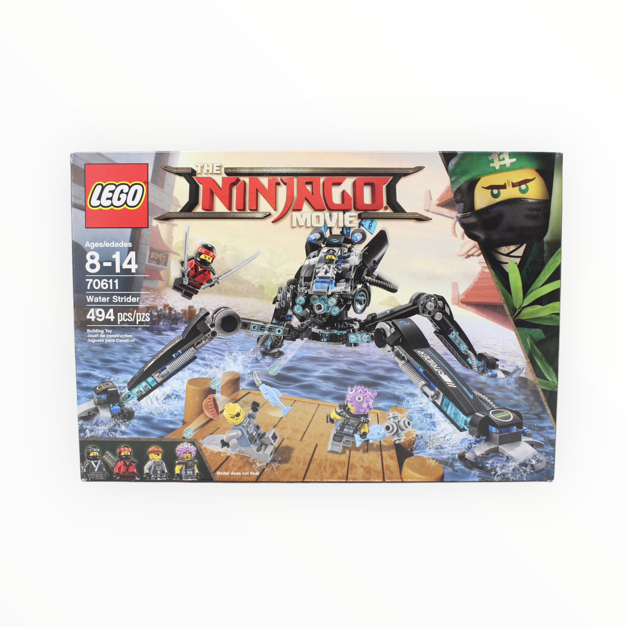 Certified Used Set 70611 The Ninjago Movie Water Strider