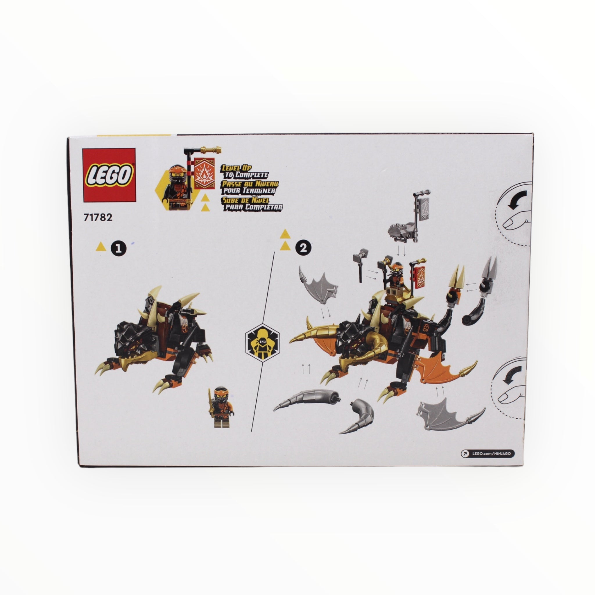 Certified Used Set 71782 Ninjago Cole’s Earth Dragon EVO