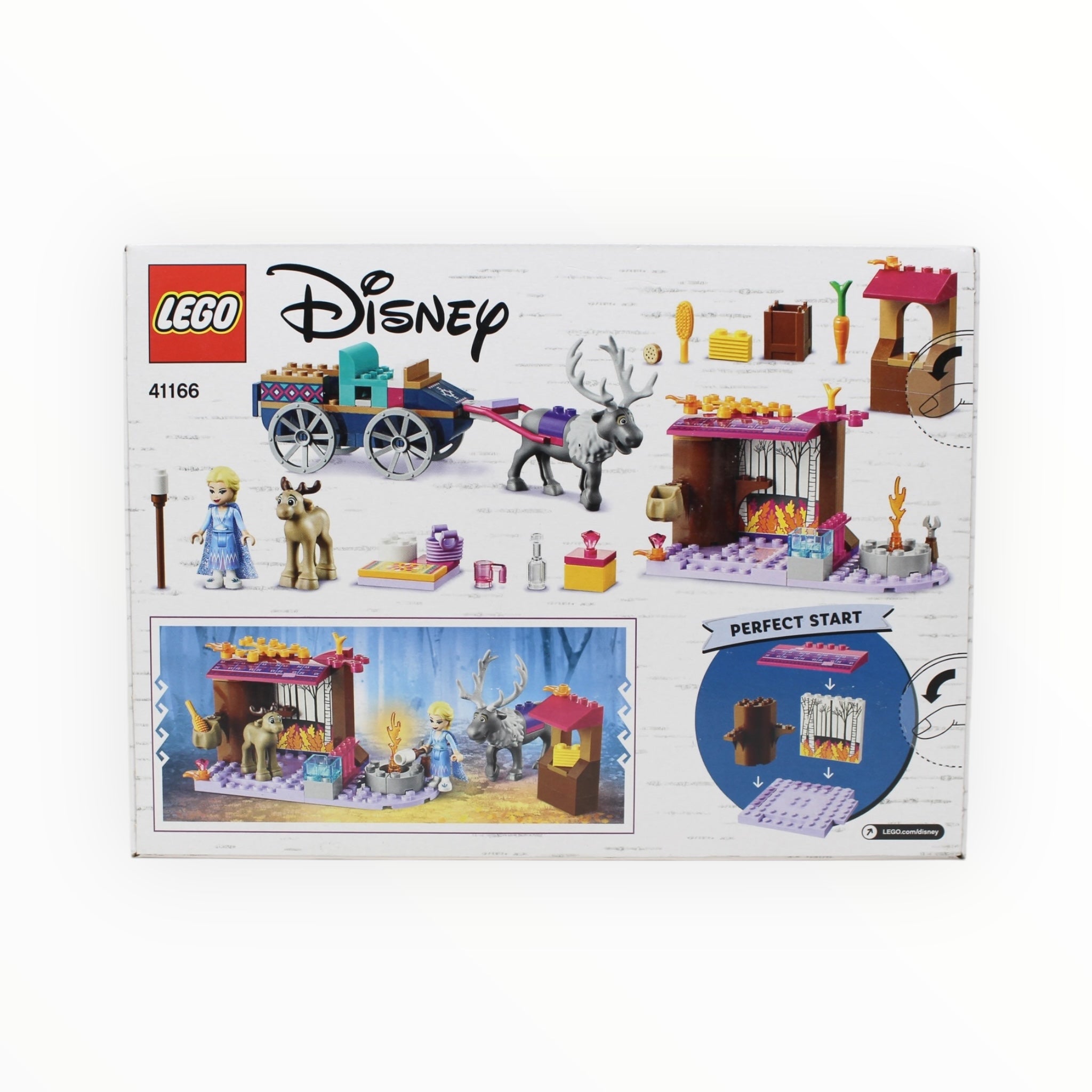 Retired Set 41166 Frozen II Elsa's Wagon Adventure