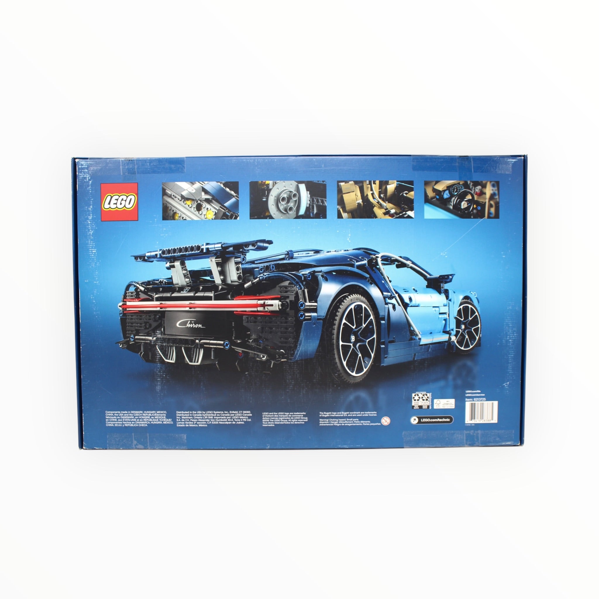 Certified Used Set 42083 Technic Bugatti Chiron (bags 5-13 still sealed)