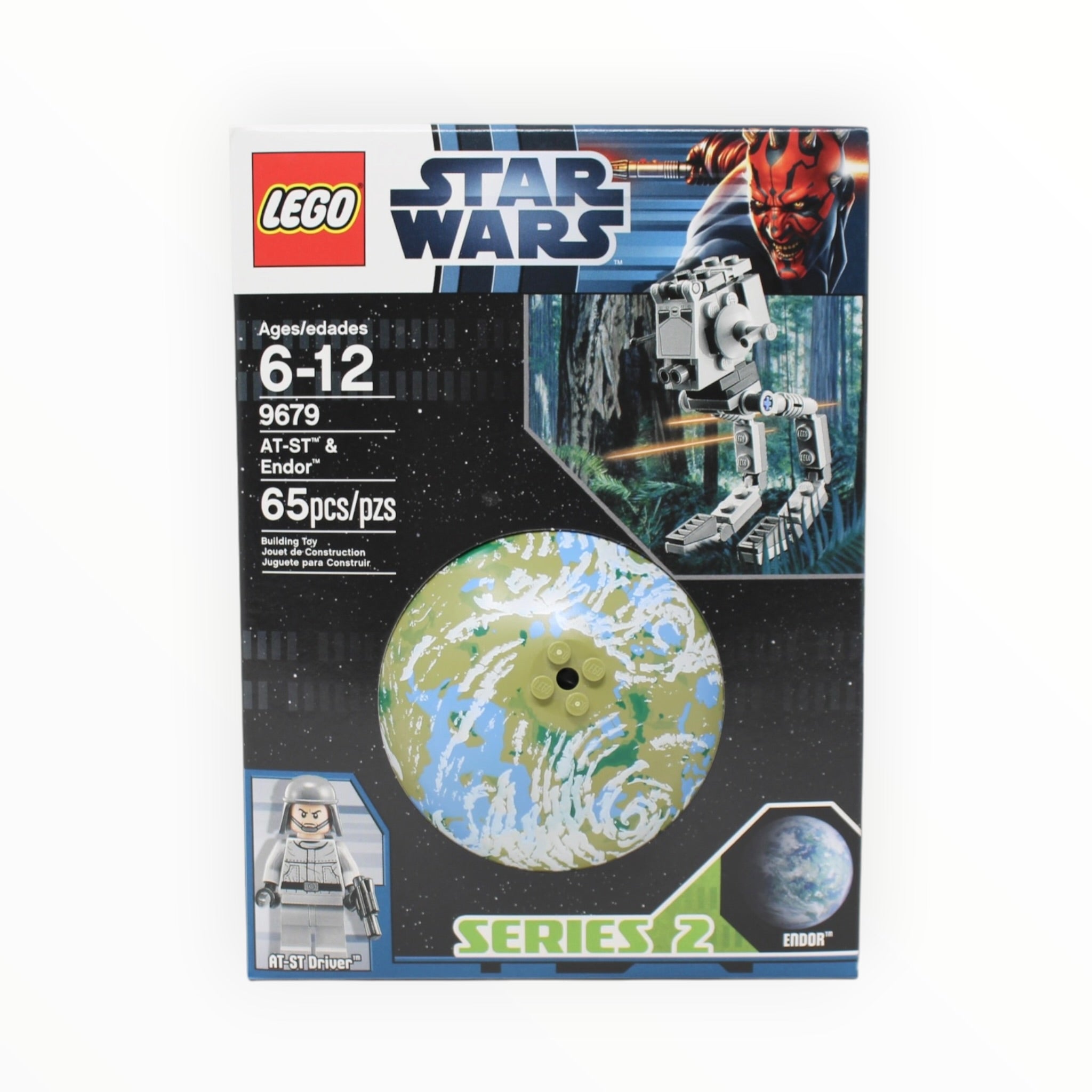 Retired Set 9679 Star Wars AT-ST & Endor