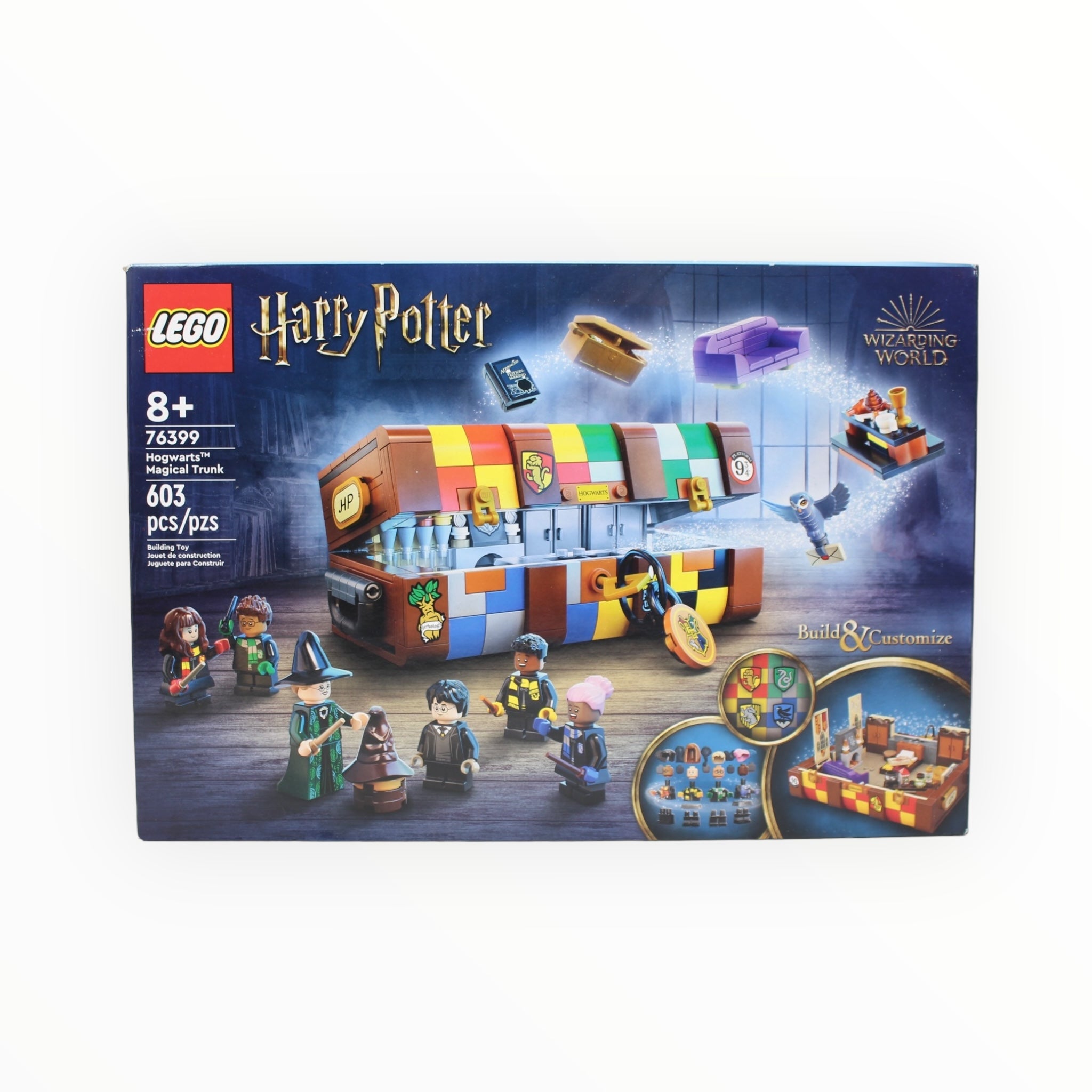 Retired Set 76399 Harry Potter Hogwarts Magical Trunk