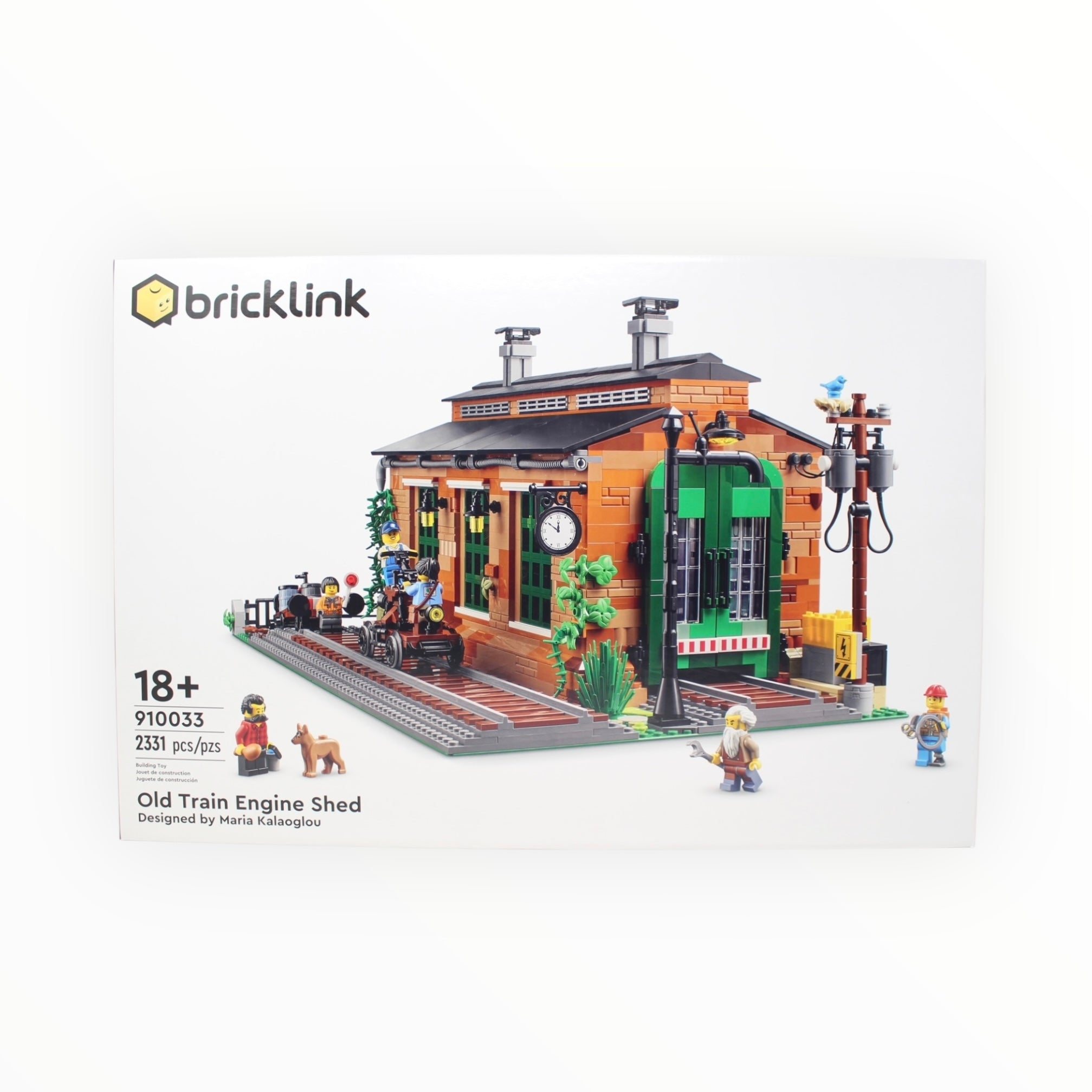 Bricklink Set 910033 Old Train Engine Shed (slight box damage)